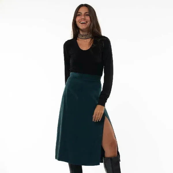 Venere Cupro Viscose Skirt | Size: XL Refurbished - Kurinji (This is a lesser-known brand, but it still exists refurbished available on Cerqular