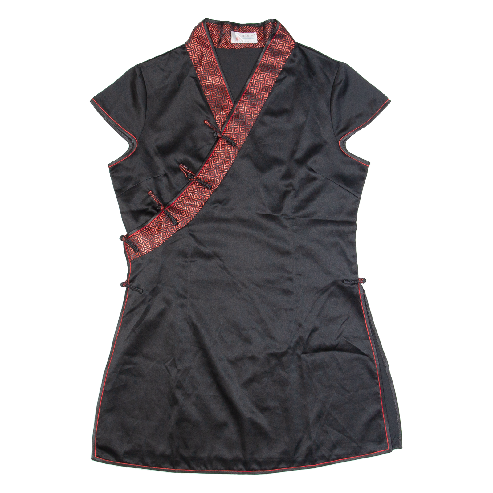 LAOGUDAI Eastern Inspired Womens Top Black V-Neck L Refurbished - N/A refurbished available on Cerqular