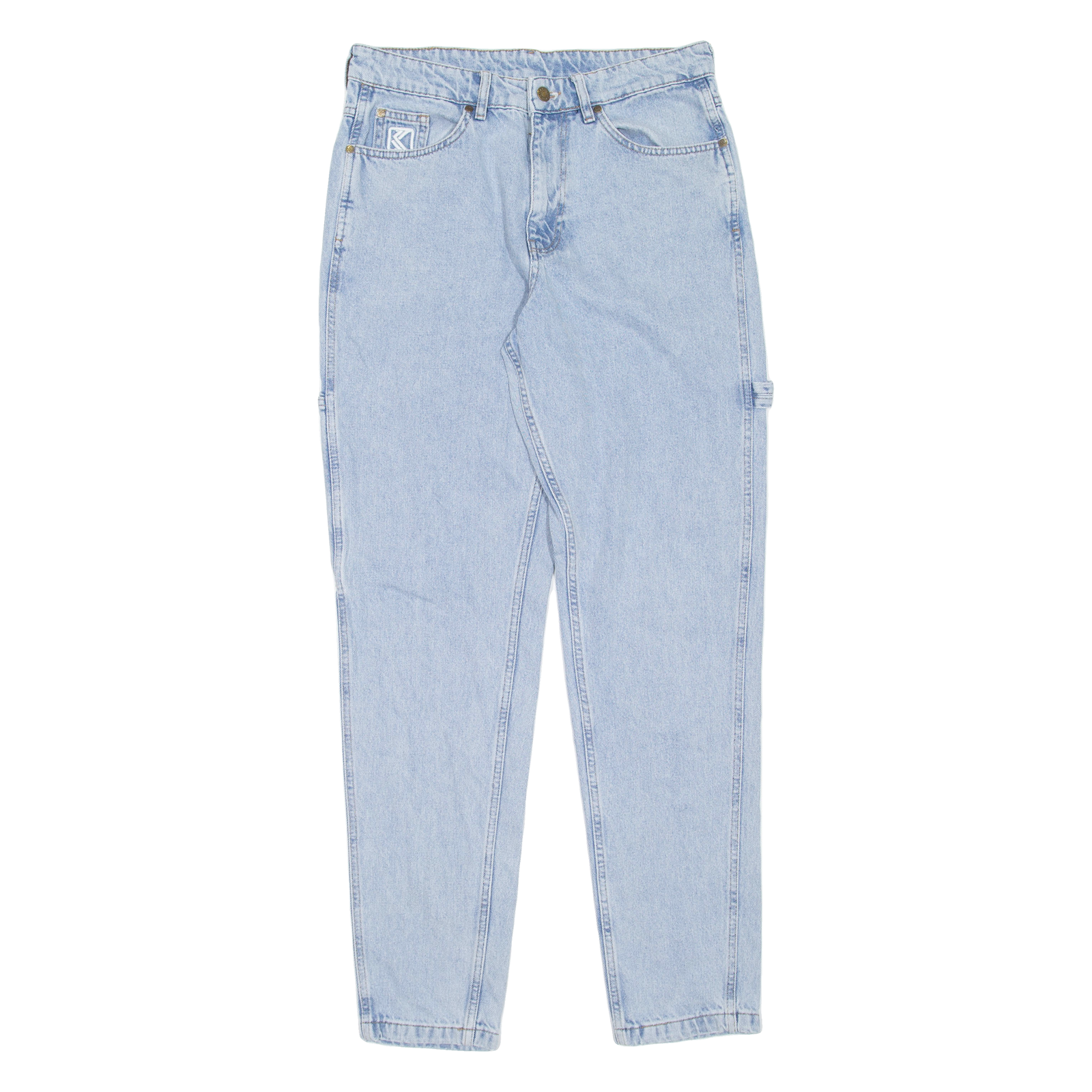 KARL KANI Mens Jeans Blue Regular Tapered W32 L32 Refurbished - N/A refurbished available on Cerqular