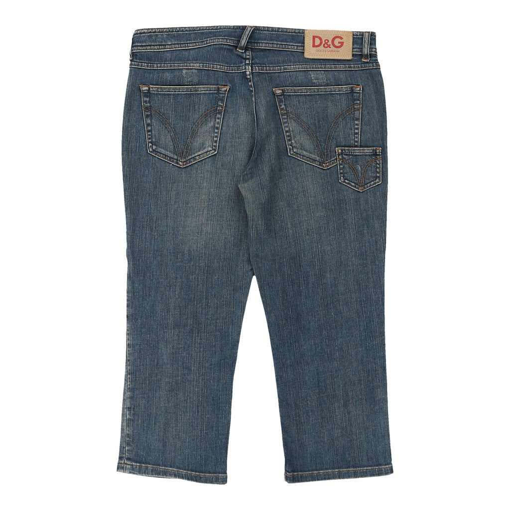 Buy Dolce & Gabbana Jeans - 33W UK 12 Blue Cotton | Size: UK 12 Refurbished - $60.03 Dolce & Gabbana Jeans - 33W UK 12 Blue Cotton | Size: UK 12 Refurbished - N/A (Preloved Designer is not a specific brand, it refurbished available on Cerqular