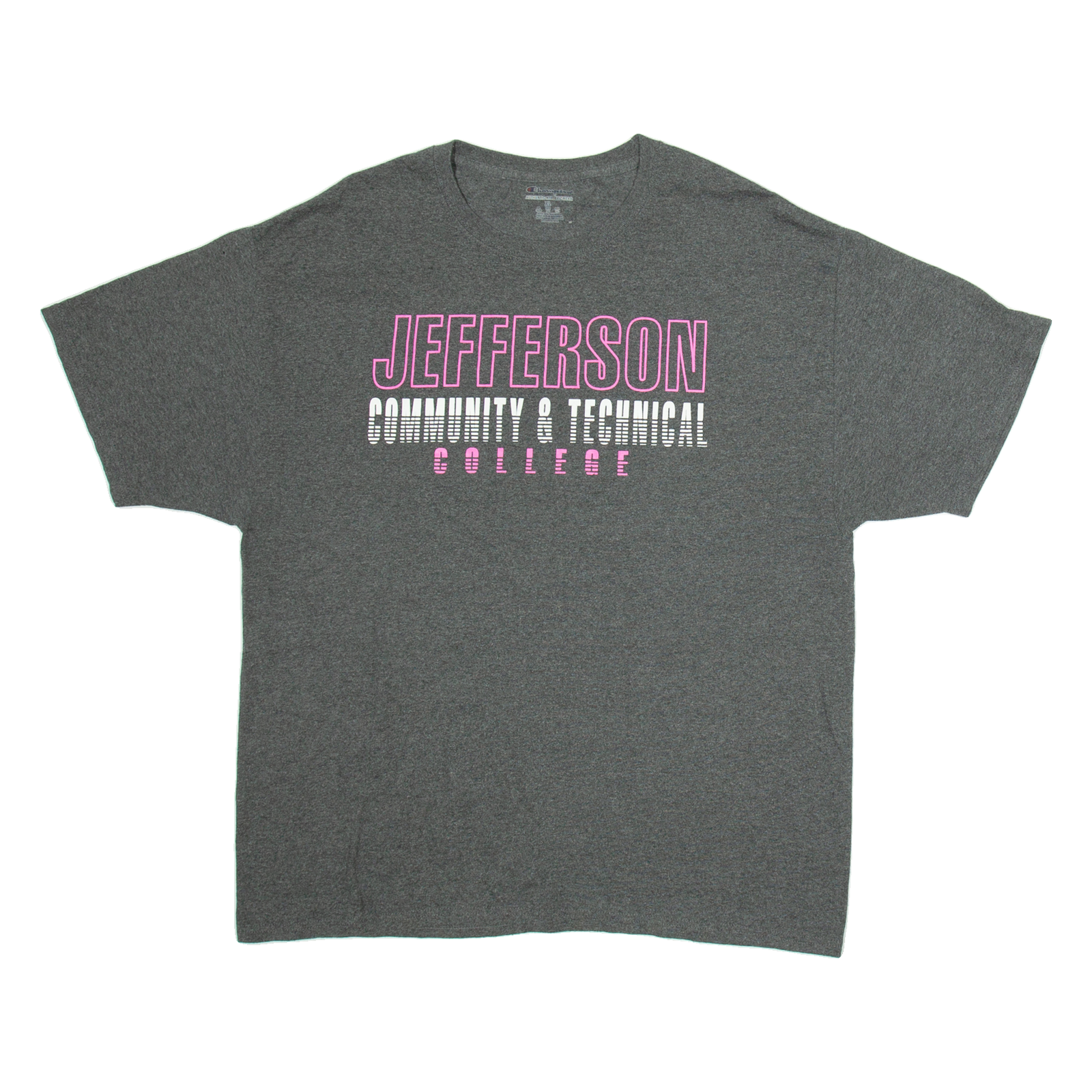 Buy CHAMPION Jefferson Comunity & Technical College Mens T-Shirt Grey USA XL Refurbished - $18.19 CHAMPION Jefferson Comunity & Technical College Mens T-Shirt Grey USA XL Refurbished - N/A refurbished available on Cerqular