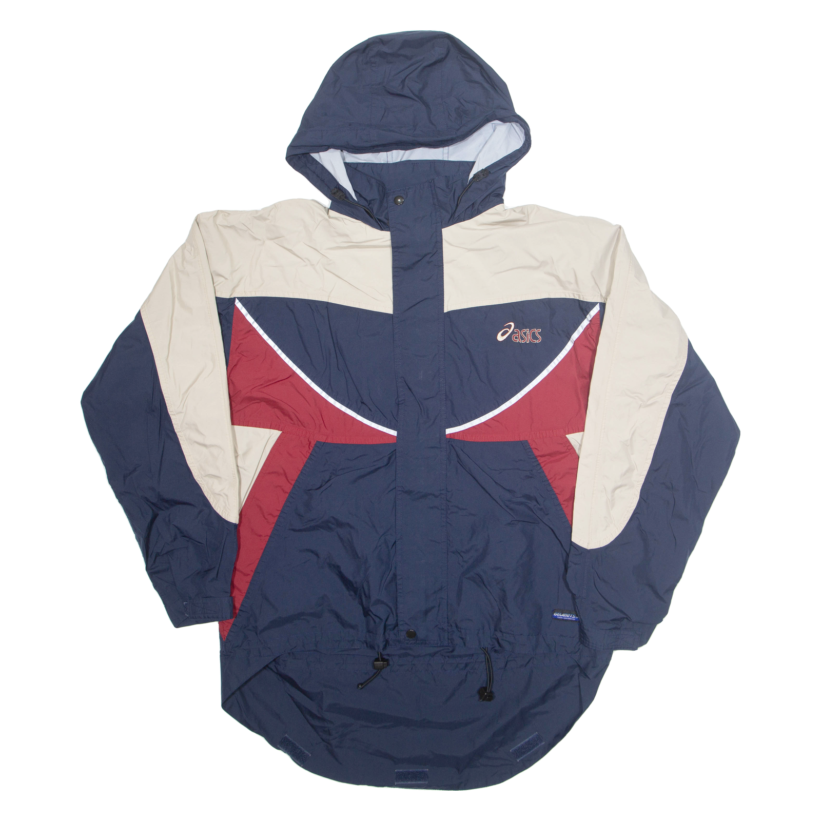 ASICS Mens Jacket Blue Hooded L Refurbished - N/A refurbished available on Cerqular