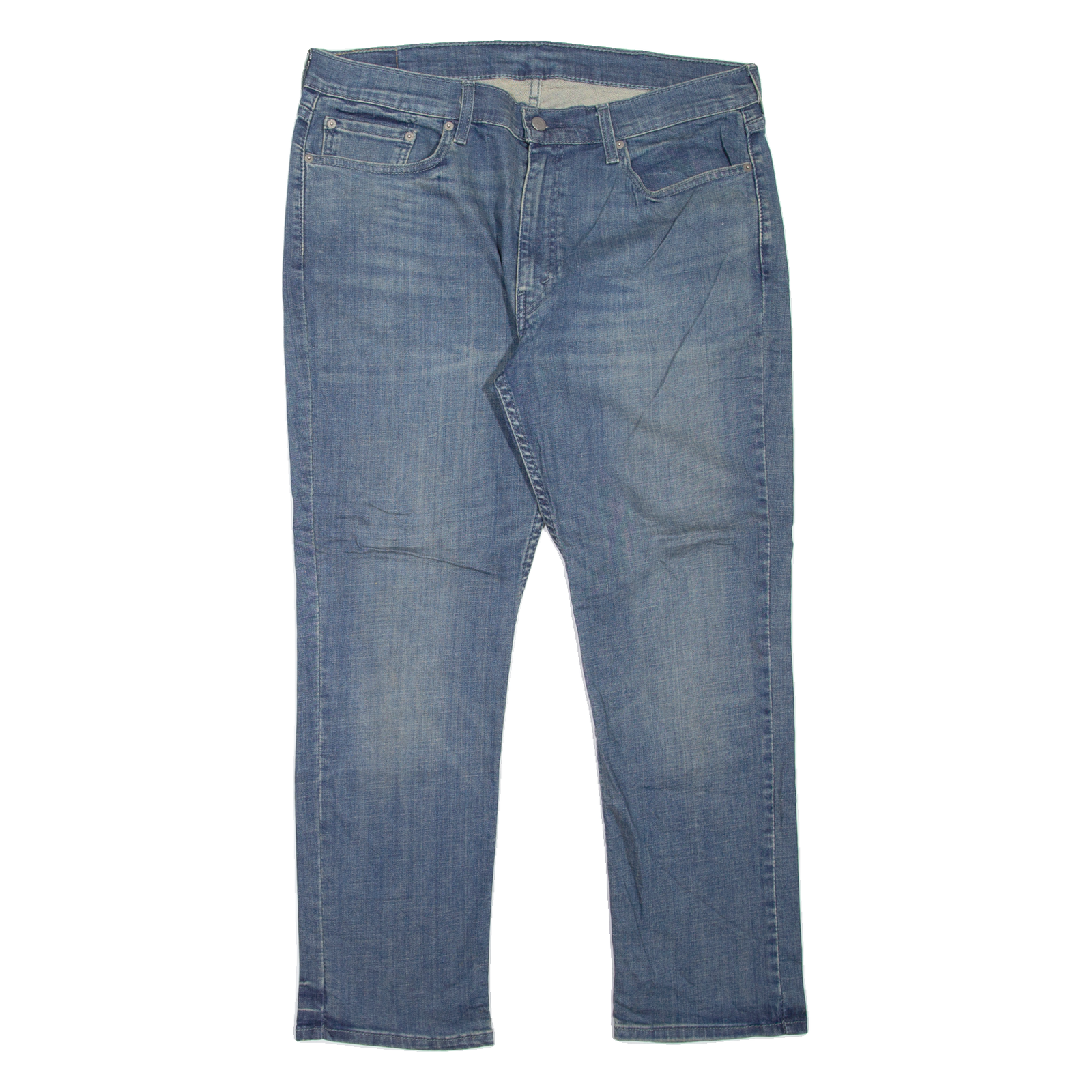 LEVI'S 514 Jeans Mens Blue Slim Straight Stone Wash W38 L30 Refurbished - N/A refurbished available on Cerqular