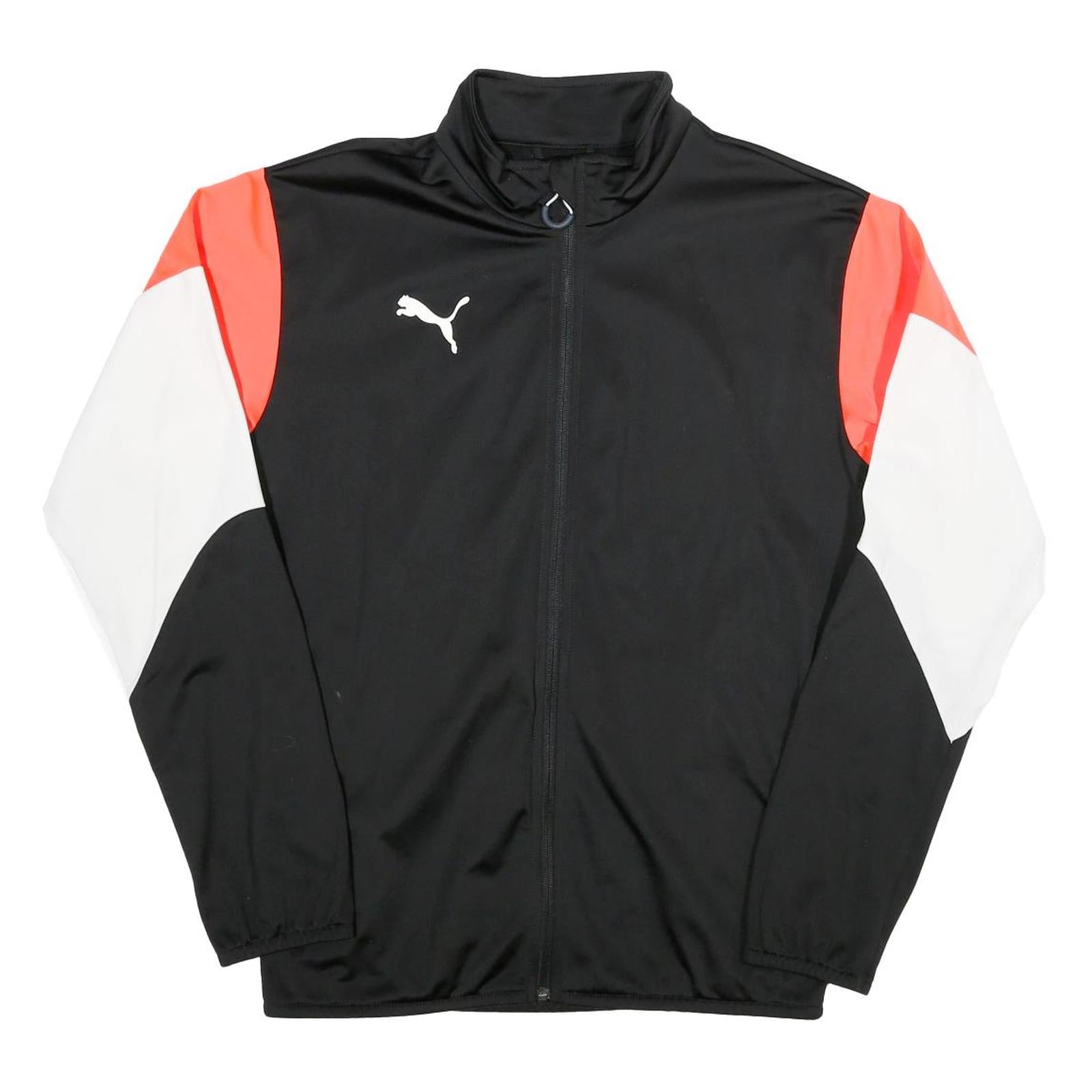 Buy PUMA Mens Black Red & White Sports Track Jacket S Polyester Zip Plain Refurbished - $41.59 PUMA Mens Black Red & White Sports Track Jacket S Polyester Zip Plain Refurbished - N/A refurbished available on Cerqular