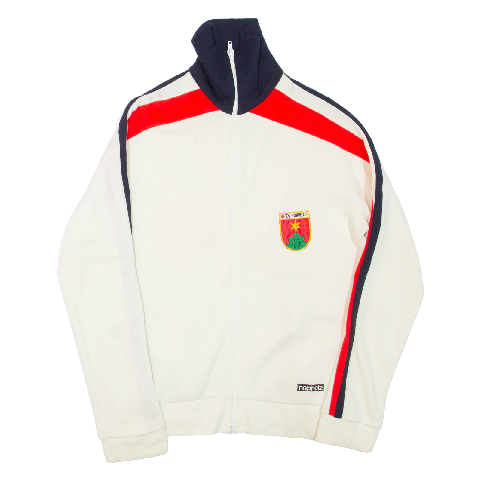 Mens Track Jacket Cream S Refurbished - N/A refurbished available on Cerqular
