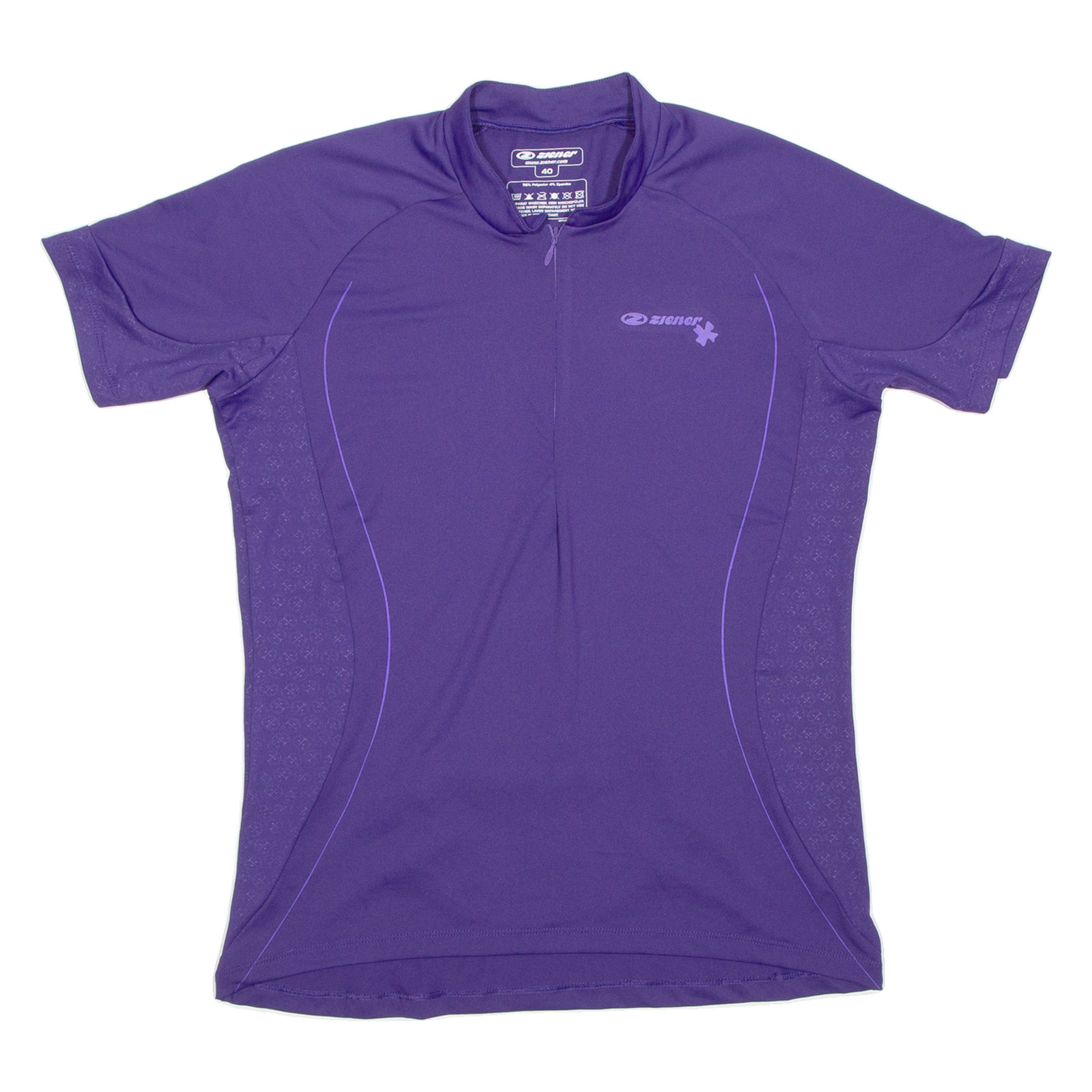 Cycling Womens Jersey Purple 1/2 Zip L Refurbished - N/A refurbished available on Cerqular
