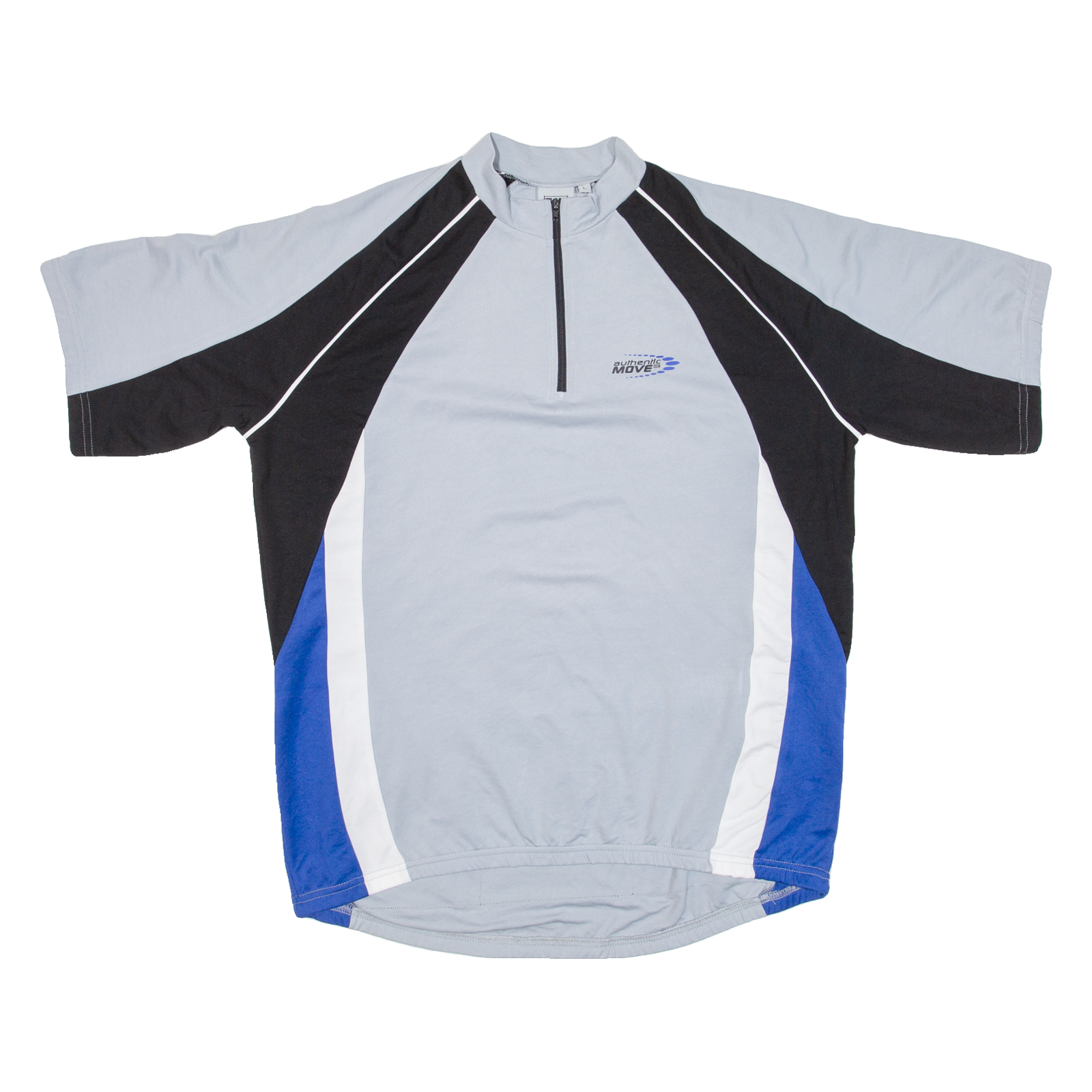 Cycling Mens Jersey Grey 1/4 Zip L Refurbished - N/A refurbished available on Cerqular