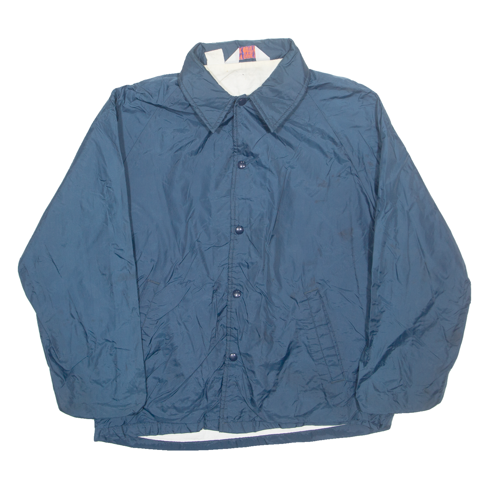 Buy THE WARM UP Mens Coach Jacket Blue Nylon M Refurbished - $36.39 THE WARM UP Mens Coach Jacket Blue Nylon M Refurbished - N/A refurbished available on Cerqular