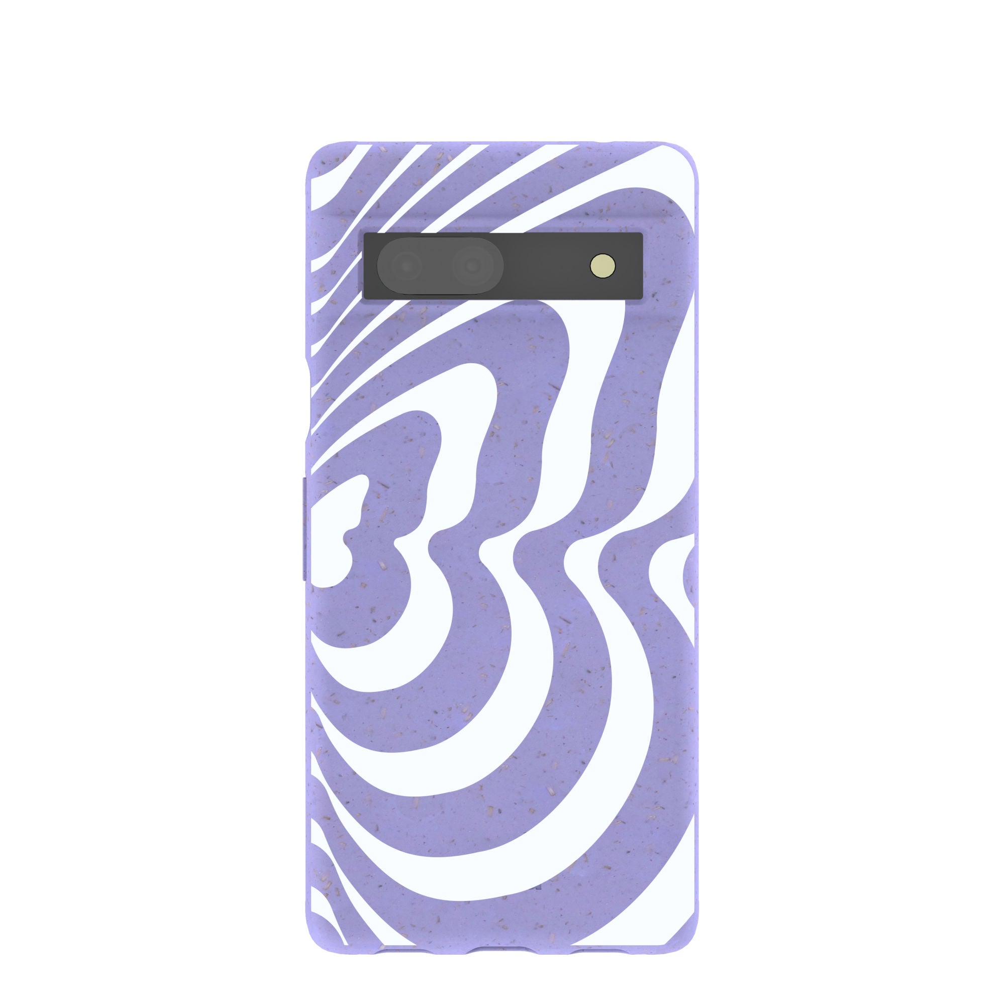 Lavender Flutter Right Google Pixel 7a Case Refurbished - Pela Case refurbished available on Cerqular