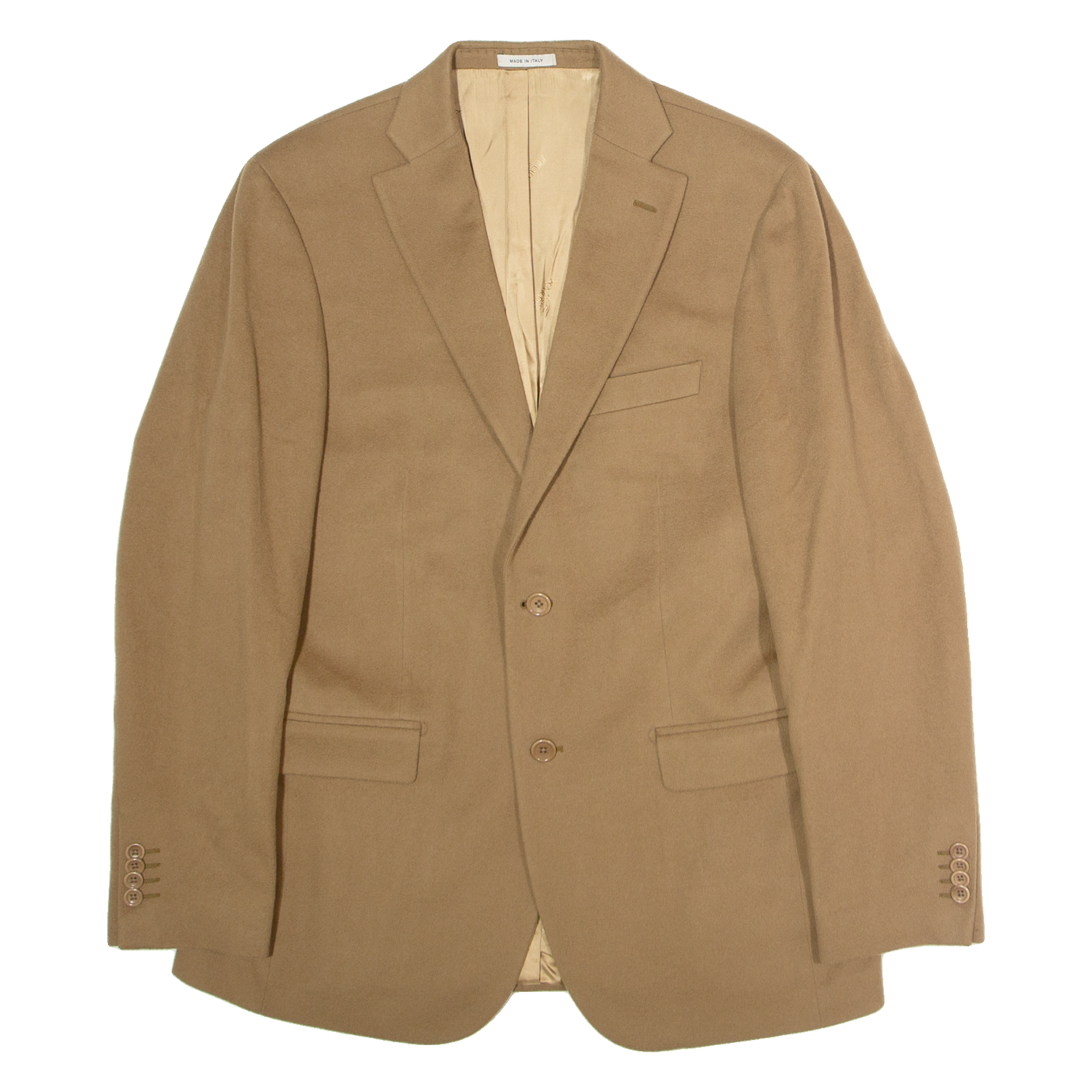 ANGELO NARDELLI Mens Blazer Jacket Brown Wool M Refurbished - N/A refurbished available on Cerqular
