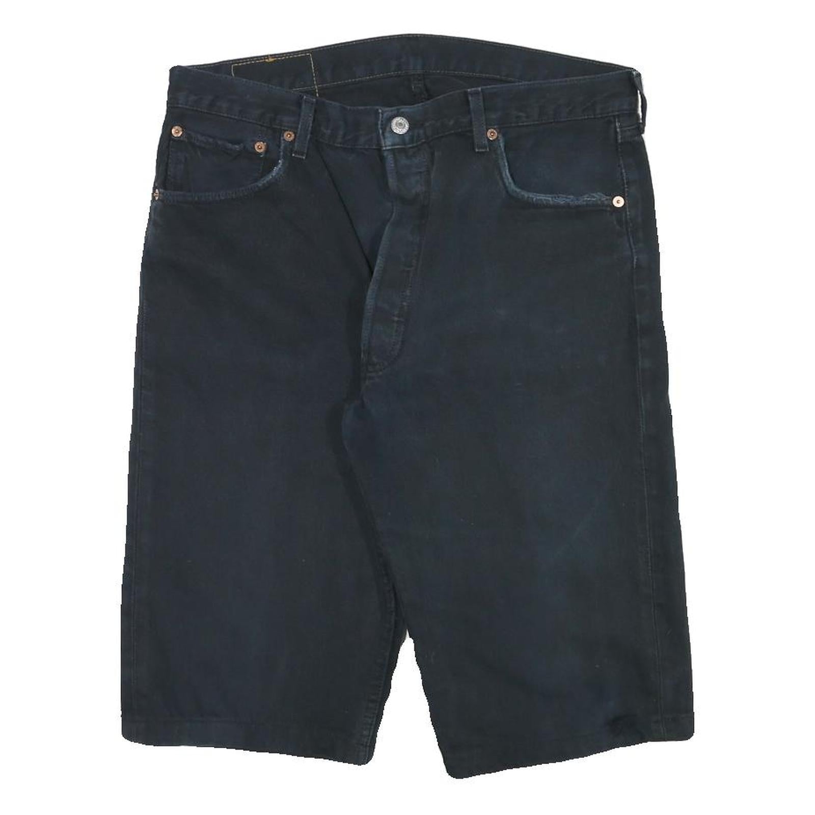 Buy LEVI'S Mens Shorts Black Cotton Blend Casual L W32 Classic Fit Denim Refurbished - $25.99 LEVI'S Mens Shorts Black Cotton Blend Casual L W32 Classic Fit Denim Refurbished - N/A refurbished available on Cerqular