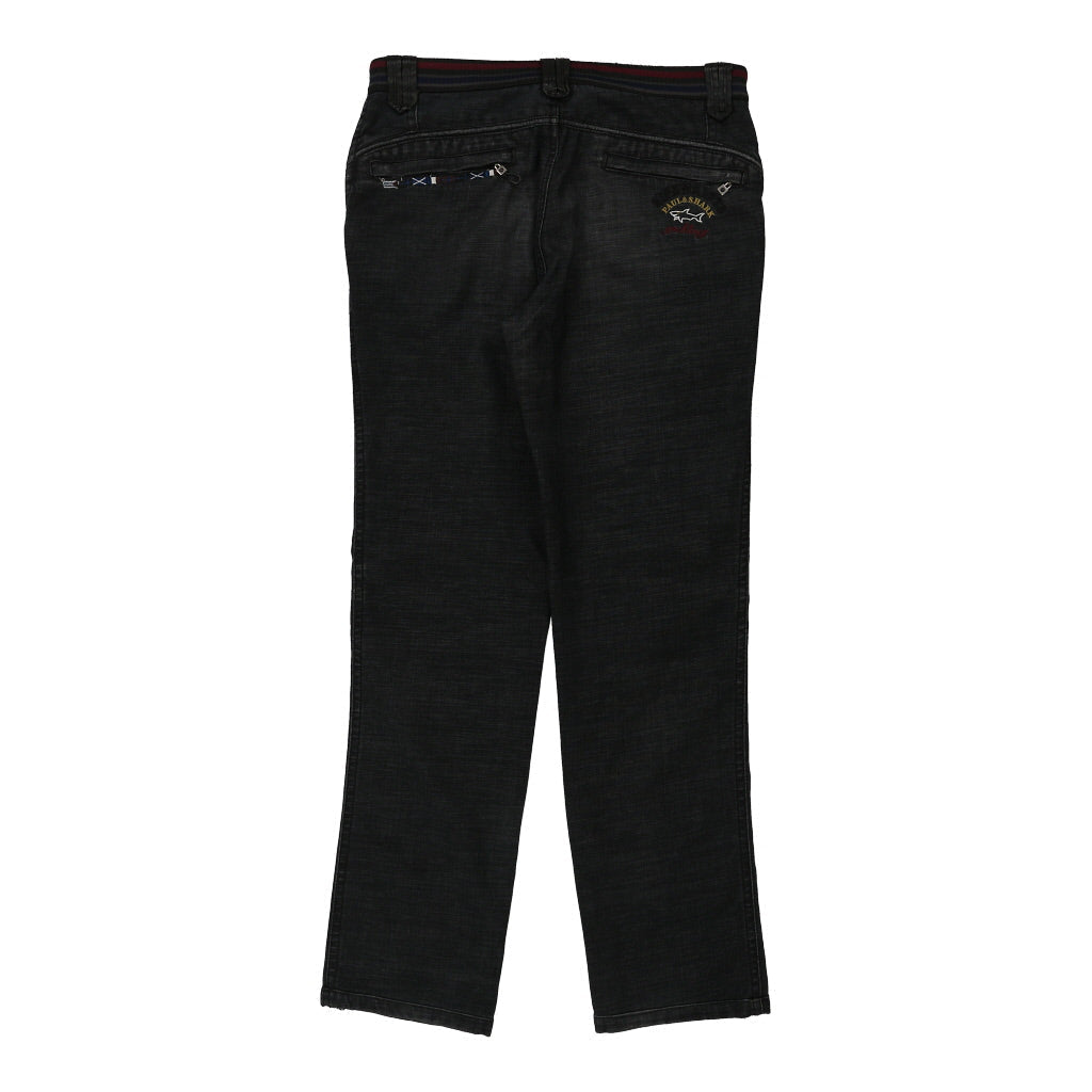 Buy Paul & Shark - 32W UK 12 Black Cotton Refurbished - $16.87 Paul & Shark - 32W UK 12 Black Cotton Refurbished - Thrifted (note: this is a term often used to describe second- refurbished available on Cerqular