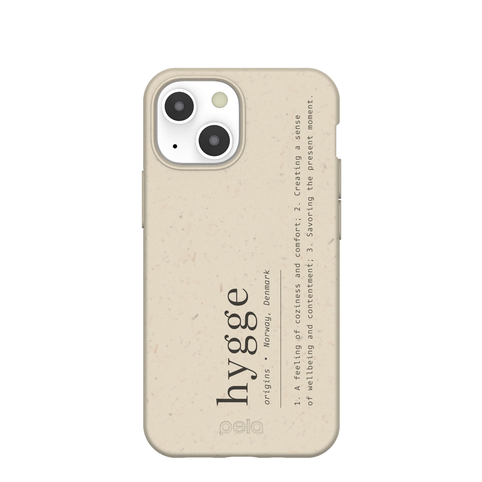 London Fog Hygge iPhone 13 Mini Case Refurbished - Pela Case refurbished available on Cerqular