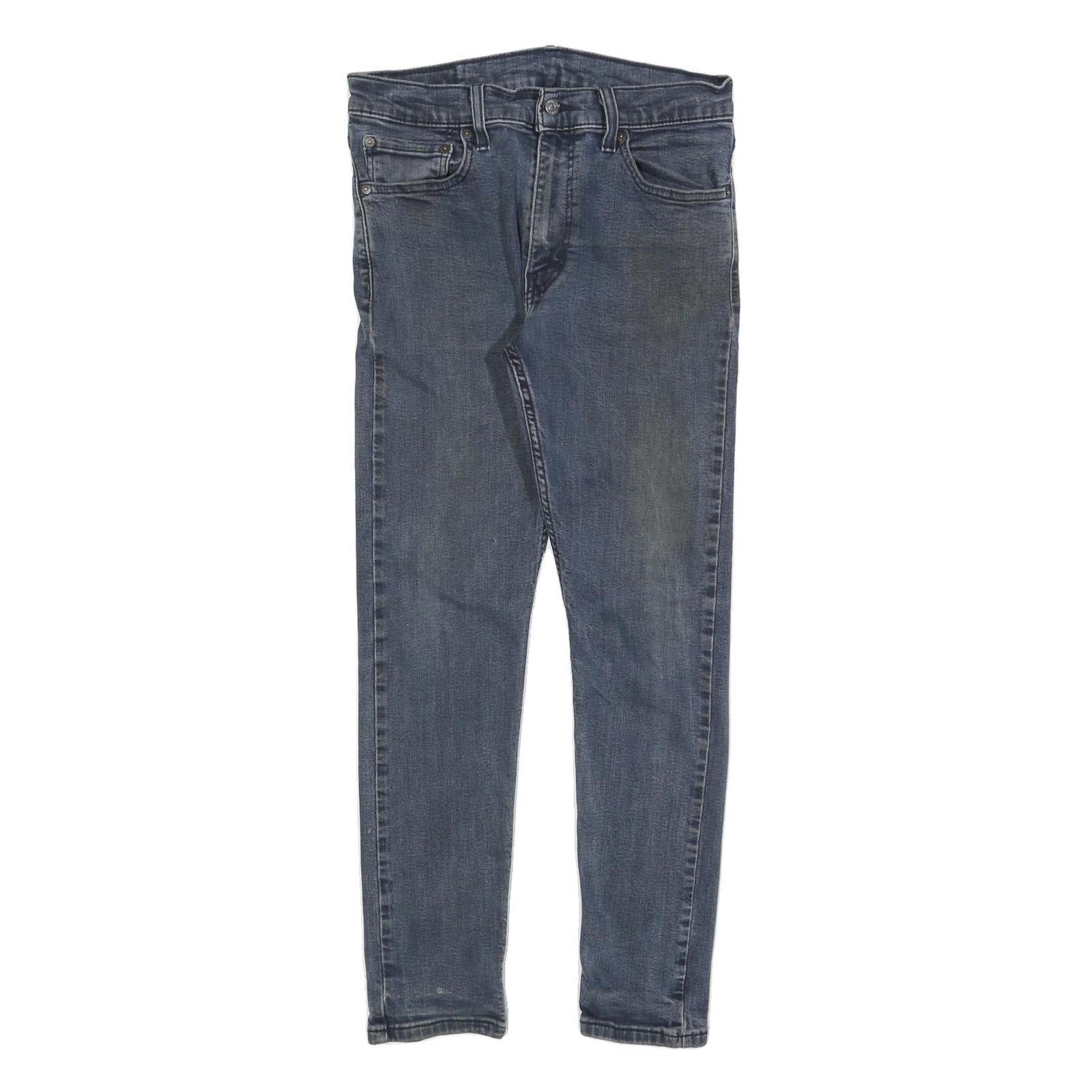 LEVI'S Womens Jeans Blue Slim Tapered Denim Medium W32 L27 512 Refurbished - N/A refurbished available on Cerqular