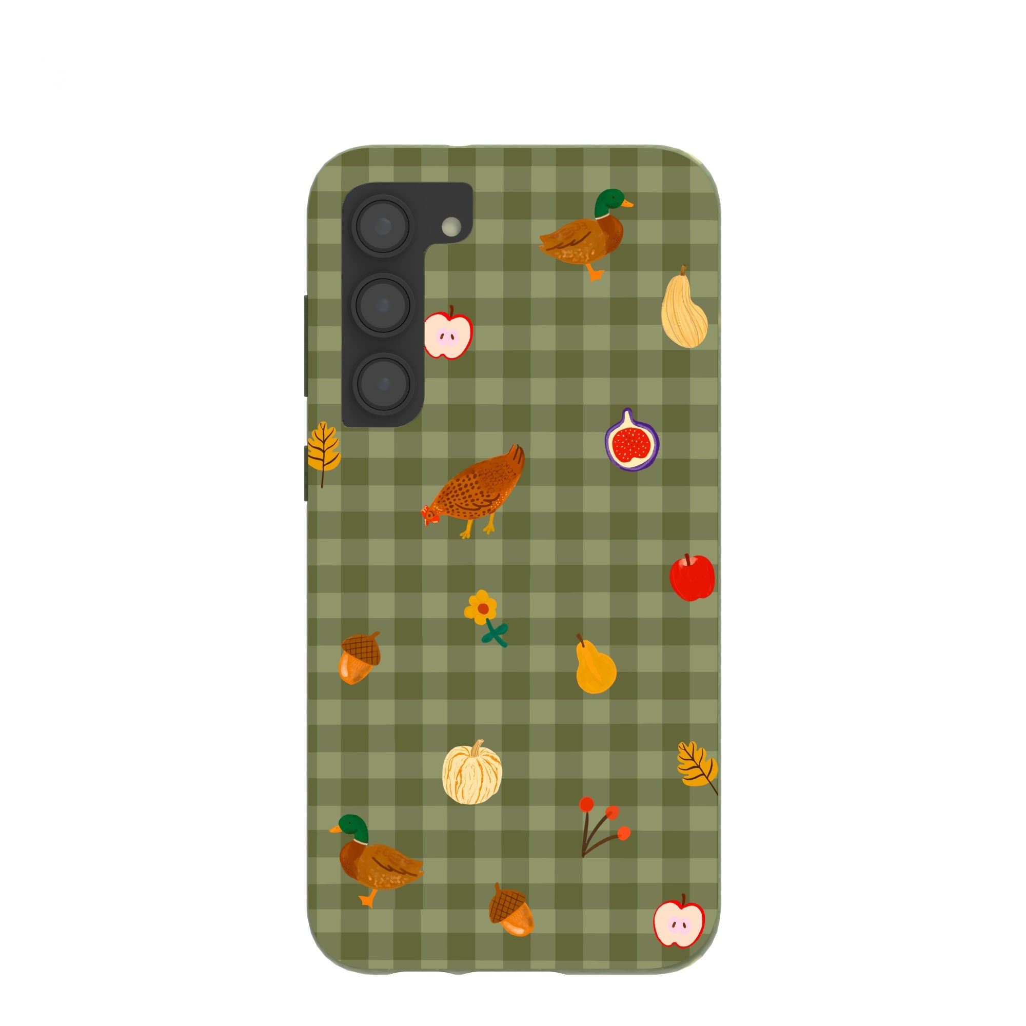 Forest Floor Harvest Folk Samsung Galaxy S23+(Plus) Case Refurbished - Pela Case refurbished available on Cerqular