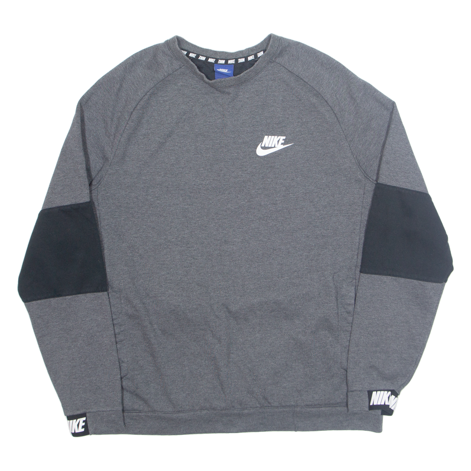 NIKE Mens Sweatshirt Grey L Refurbished - N/A refurbished available on Cerqular
