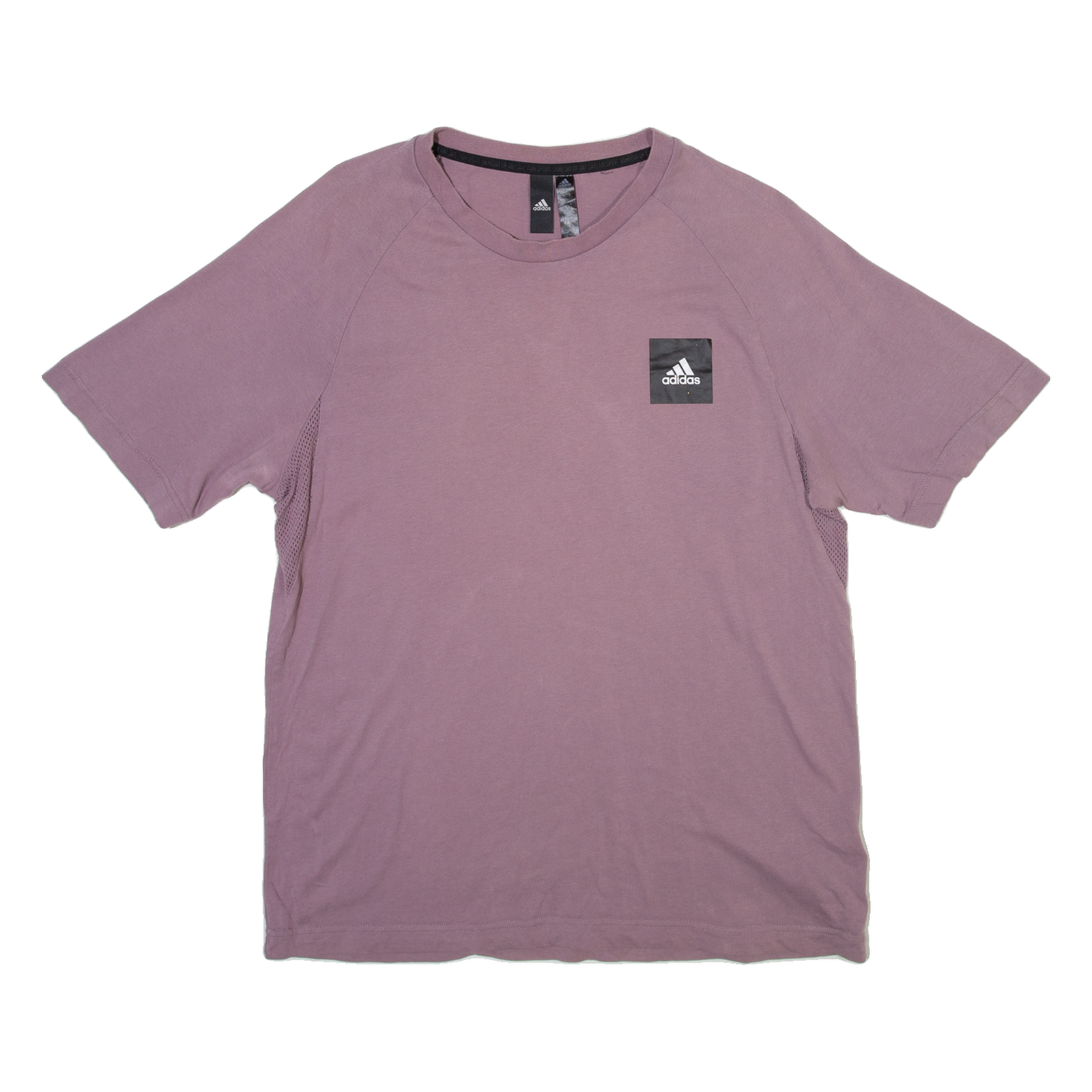 ADIDAS Mens T-Shirt Purple M Refurbished - N/A refurbished available on Cerqular