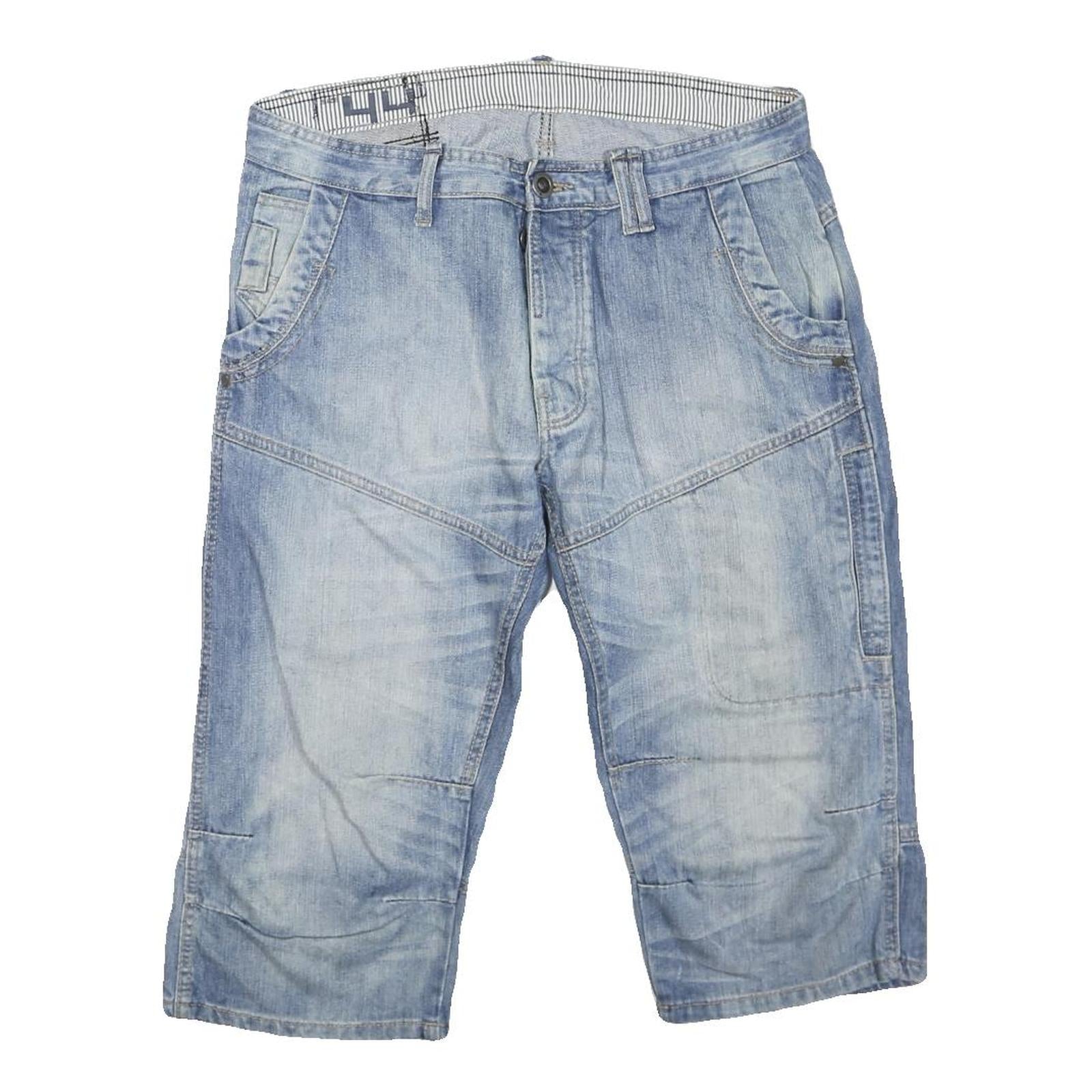 Buy SPRINGFIELD Mens Denim Blue Casual Shorts M W34 Knee Length Cotton Blend Refurbished - $18.19 SPRINGFIELD Mens Denim Blue Casual Shorts M W34 Knee Length Cotton Blend Refurbished - N/A refurbished available on Cerqular