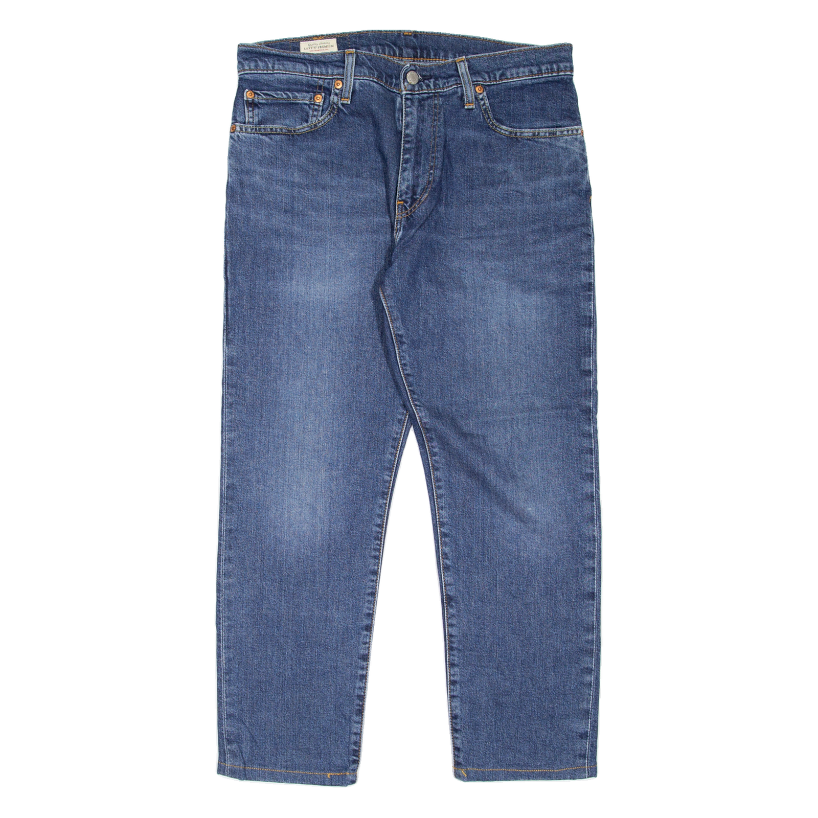 LEVI'S 512 BIG E Jeans Mens Blue Slim Tapered Stone Wash W33 L25 Refurbished - N/A refurbished available on Cerqular