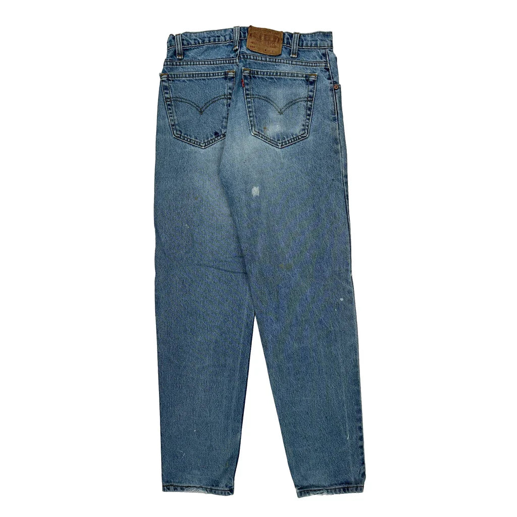 Levis Jeans - 32W 30L Blue Denim Refurbished - Thrifted (note: this is a term often used to describe second- refurbished available on Cerqular
