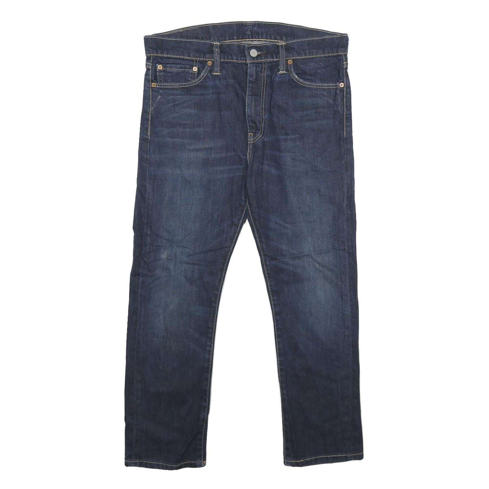LEVI'S 510 Mens Jeans Blue Slim Skinny Denim Medium W33 L26 Classic Zip Closure Refurbished - N/A refurbished available on Cerqular