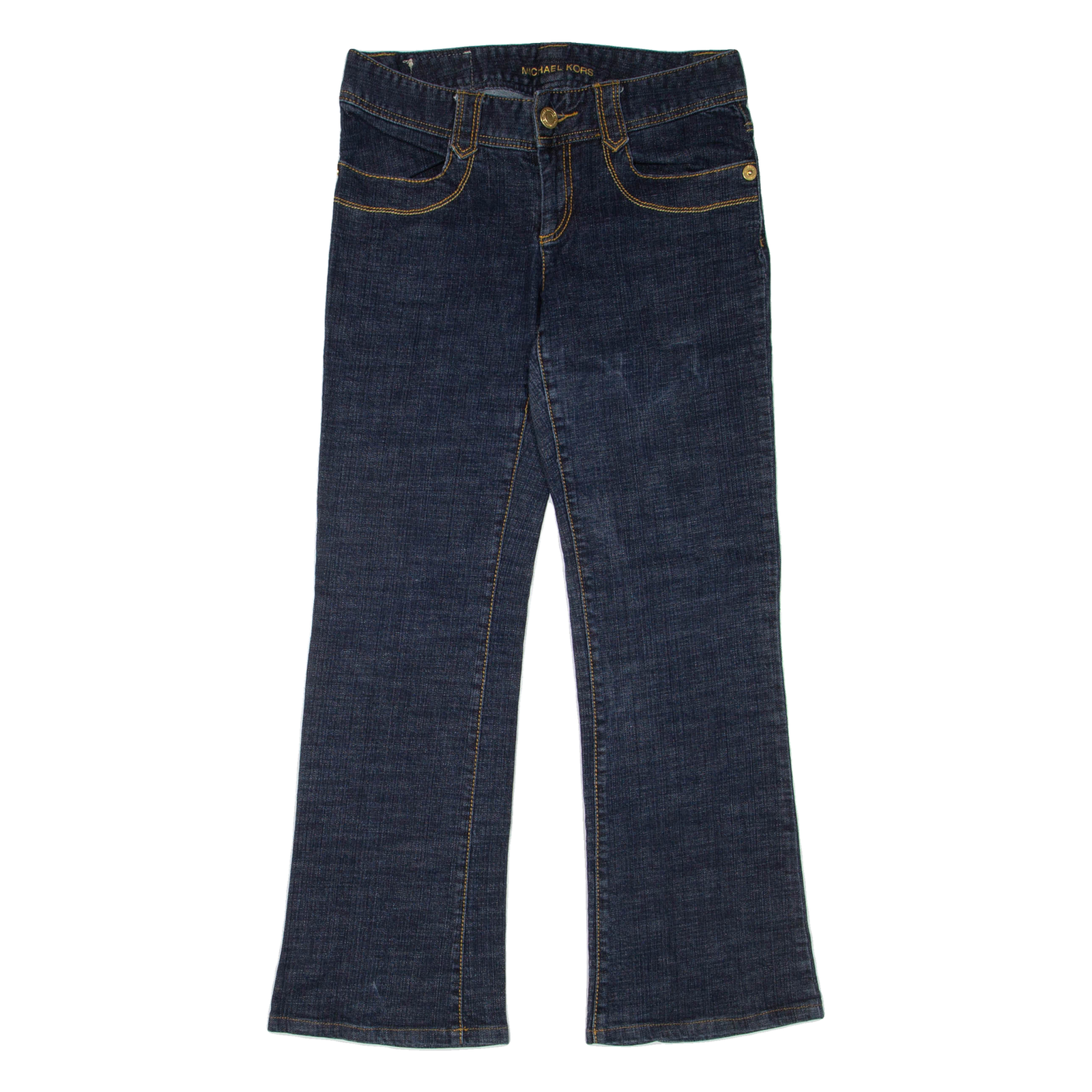 MICHAEL KORS Womens Jeans Blue Regular Bootcut W29 L29 Refurbished - N/A refurbished available on Cerqular