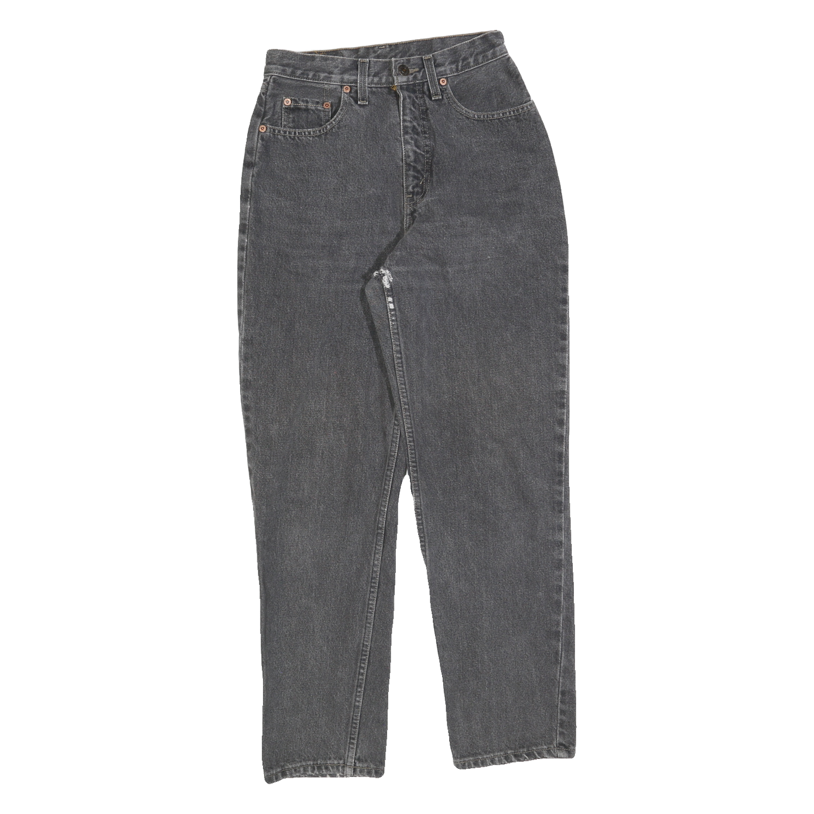 LEVI'S 881 02 Mens Jeans Grey Regular Straight Denim Medium W26 L30 Vintage Refurbished - N/A refurbished available on Cerqular