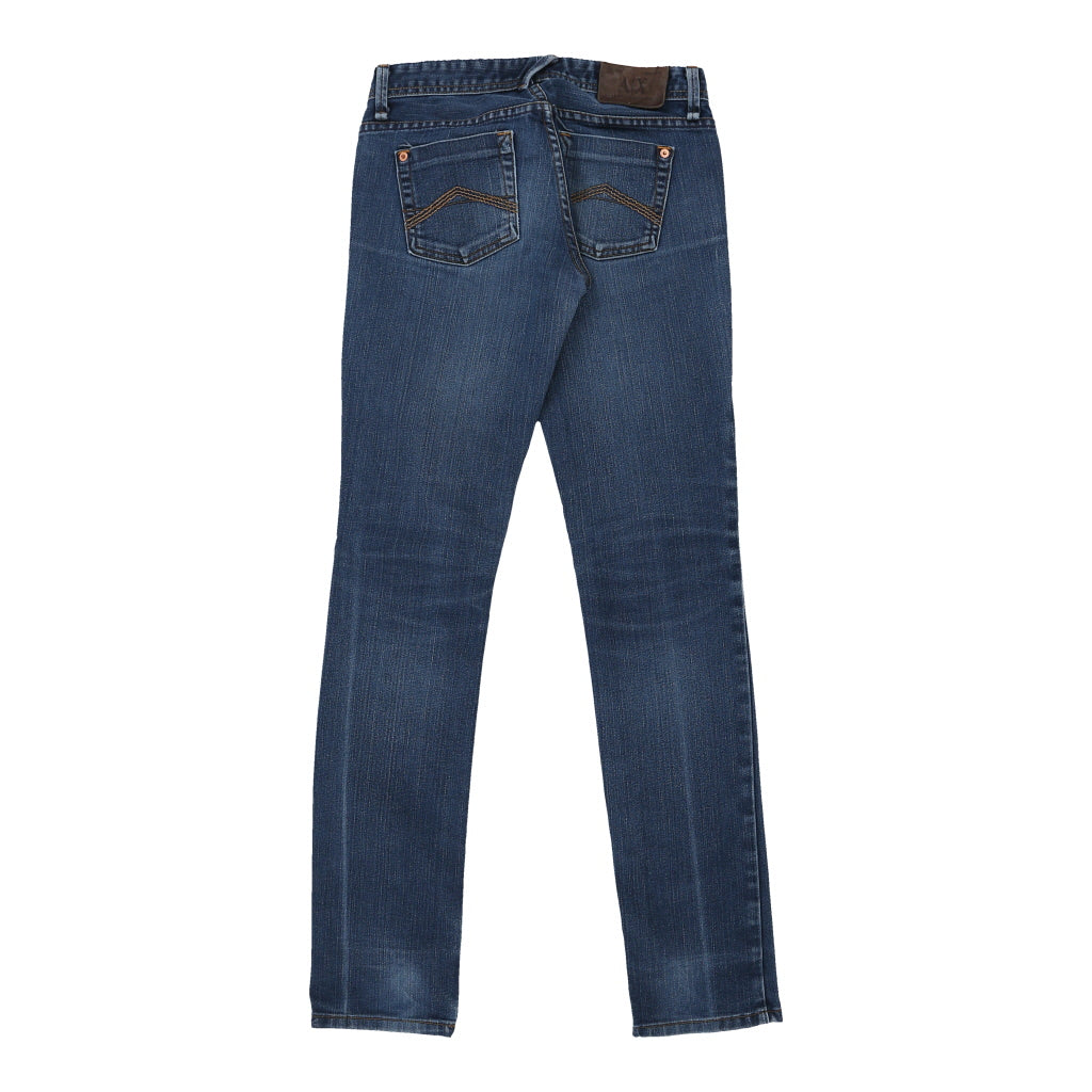 Armani Exchange Jeans - 26W UK 4 Blue Cotton Refurbished - Thrifted (note: this is a term often used to describe second- refurbished available on Cerqular
