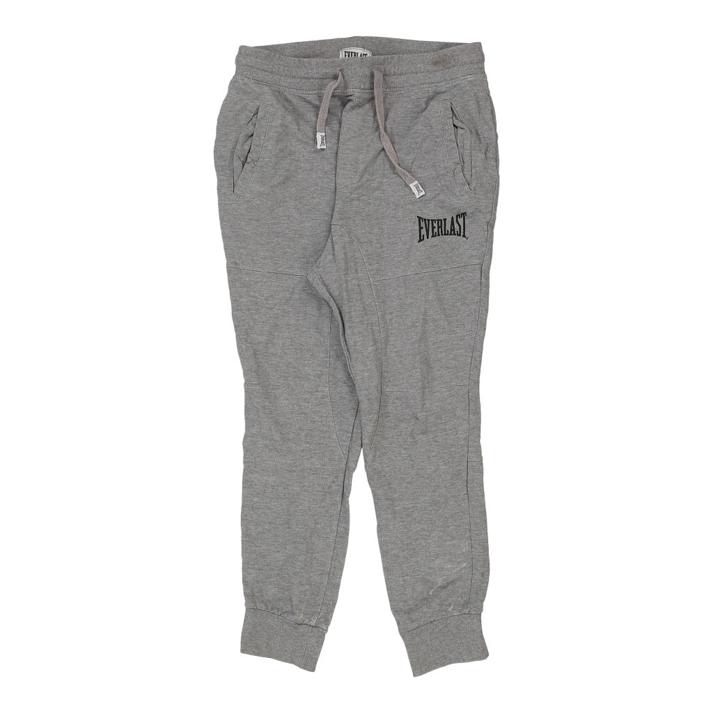 Everlast Joggers - Medium Grey Cotton Blend Refurbished - Thrifted (note: this is a term often used to describe second- refurbished available on Cerqular