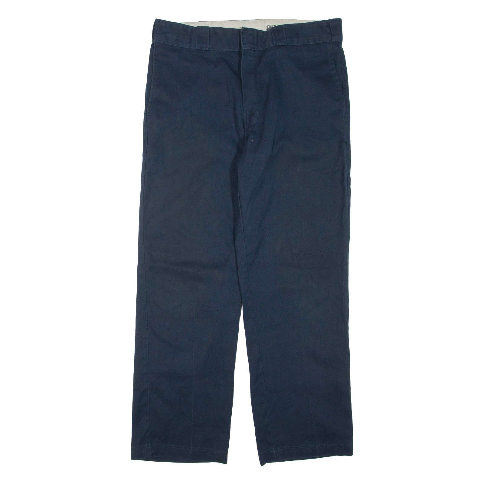 DICKIES Mens Trousers Blue Regular Straight W34 L30 Refurbished - N/A refurbished available on Cerqular