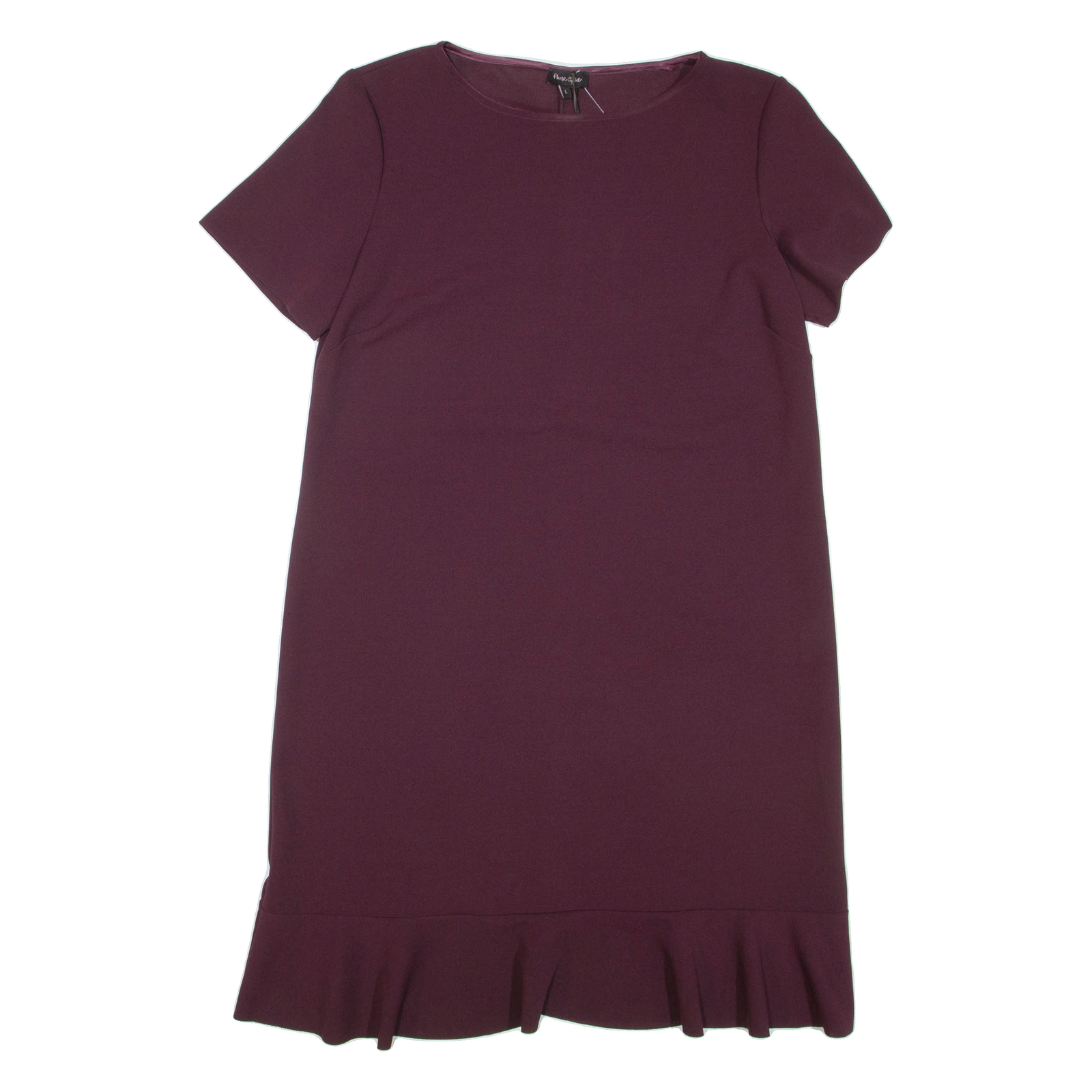 Buy PHASE EIGHT Alina Frill Hem Womens Day Dress Maroon Short Sleeve Knee Length L Refurbished - $23.39 PHASE EIGHT Alina Frill Hem Womens Day Dress Maroon Short Sleeve Knee Length L Refurbished - N/A refurbished available on Cerqular
