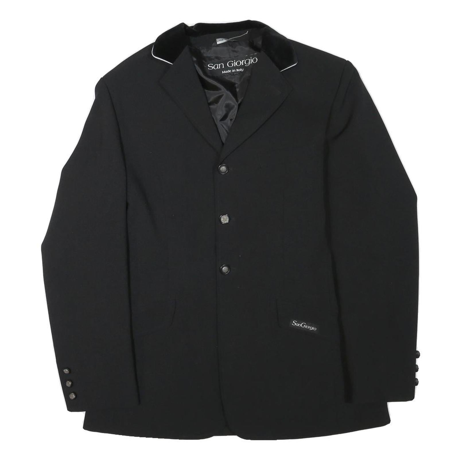 Buy SAN GIORGIO Womens Black Button Jacket L Polyester Blend Plain Elegant Refurbished - $48.09 SAN GIORGIO Womens Black Button Jacket L Polyester Blend Plain Elegant Refurbished - N/A refurbished available on Cerqular