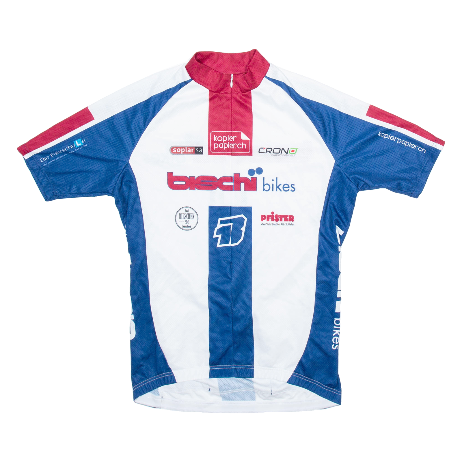 GIST Cycling Mens Jersey White 1/2 Zip S Refurbished - N/A refurbished available on Cerqular