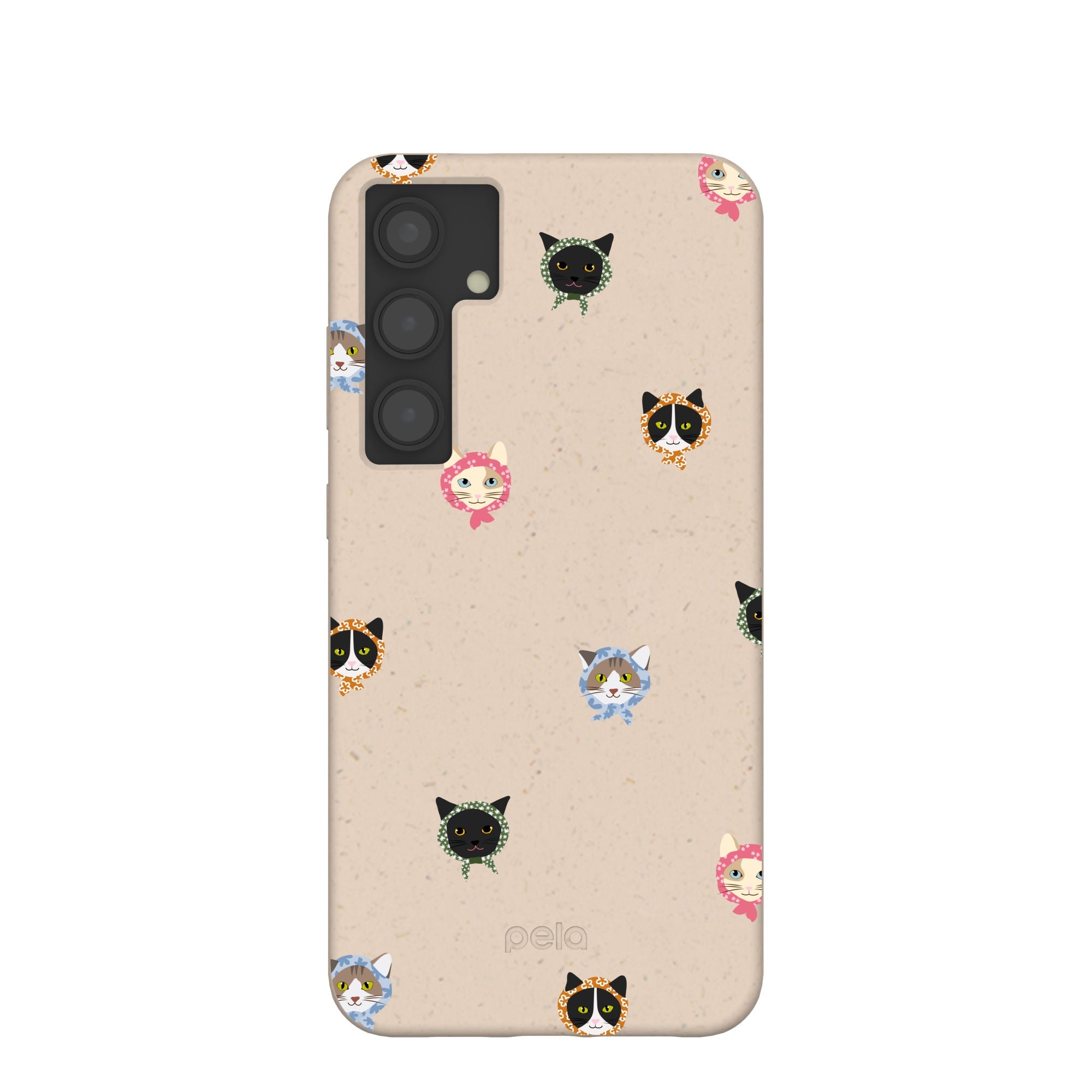 Seashell Cat Couture Samsung Galaxy S24+(Plus) Case Refurbished - Pela Case refurbished available on Cerqular