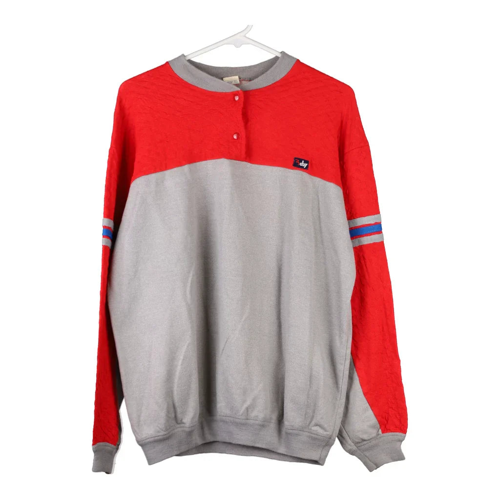Unbranded Jumper - Medium Grey Acrylic Blend Refurbished - Thrifted (note: this is a term often used to describe second- refurbished available on Cerqular