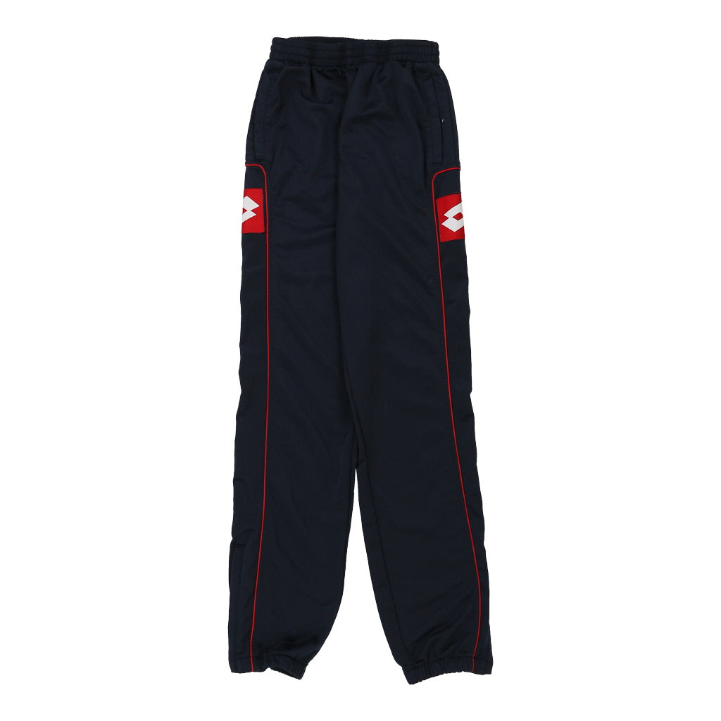 Age 14 Lotto Tracksuit - Large Navy Polyester Refurbished - Thrifted (note: this is a term often used to describe second- refurbished available on Cerqular