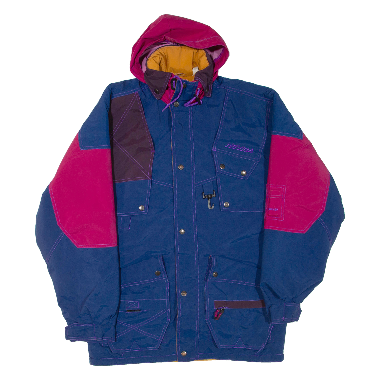 Mens Jacket Blue Hooded M Refurbished - N/A refurbished available on Cerqular