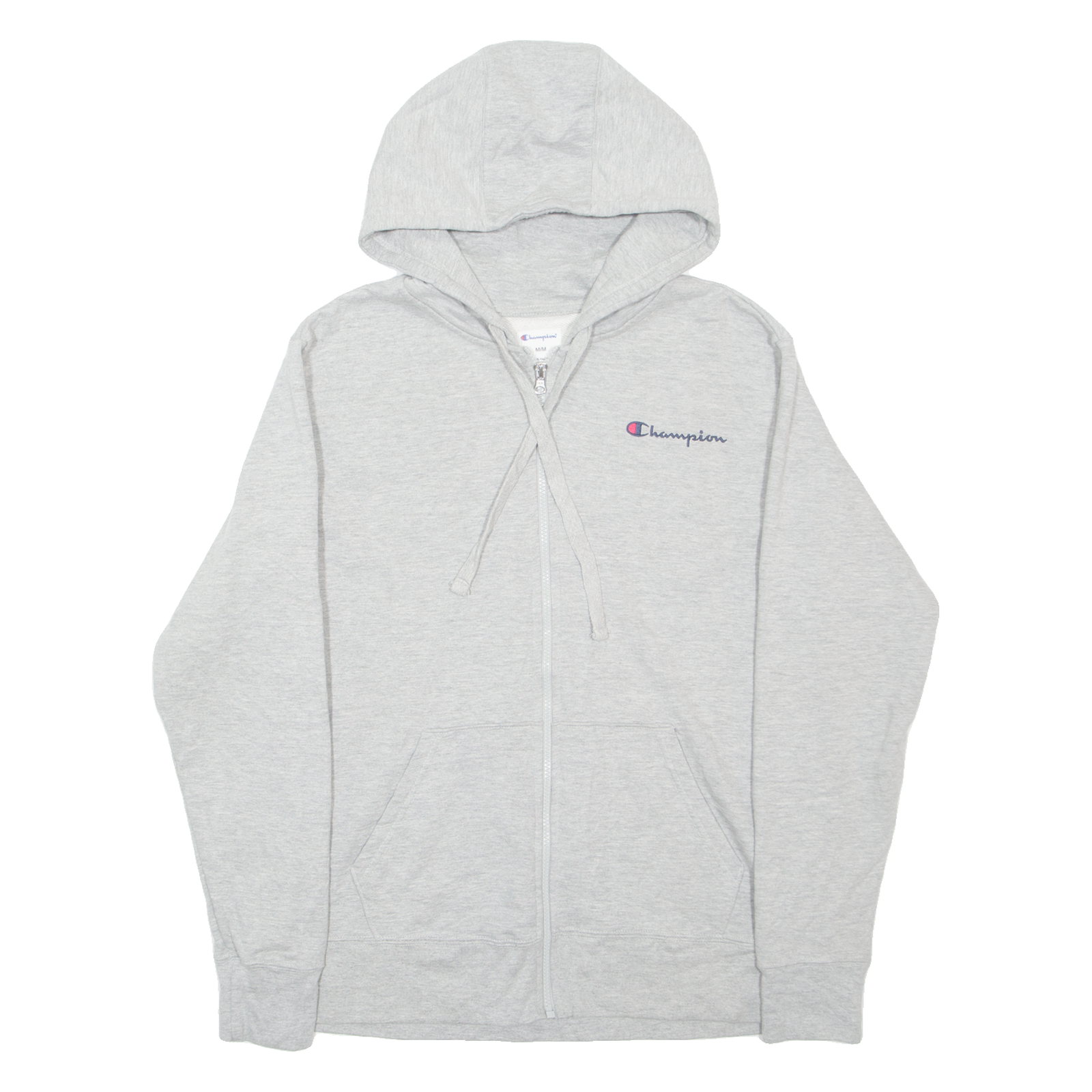 CHAMPION Mens Grey Hoodie Full Zip M Refurbished - N/A refurbished available on Cerqular
