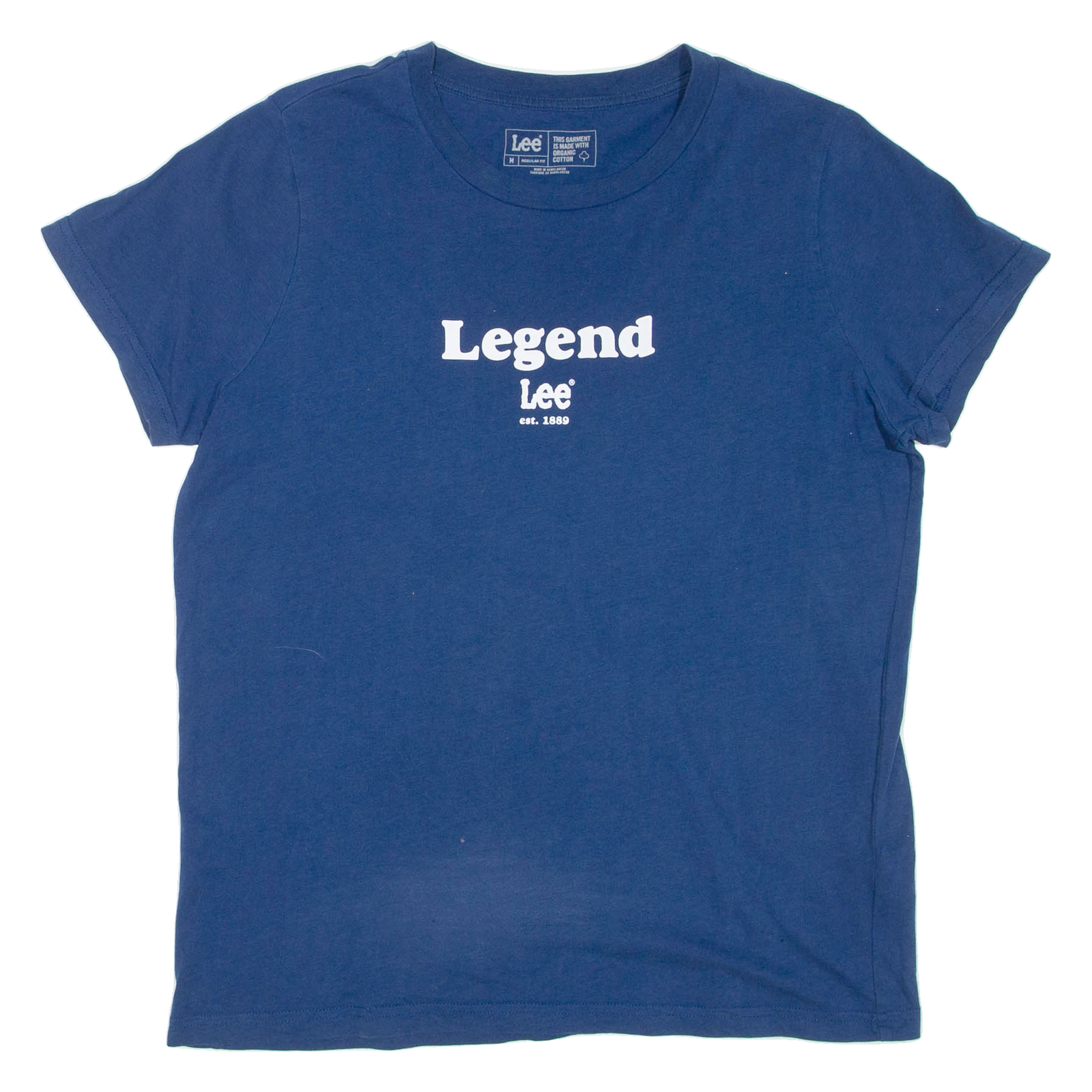 LEE Mens T-Shirt Blue M Refurbished - N/A refurbished available on Cerqular