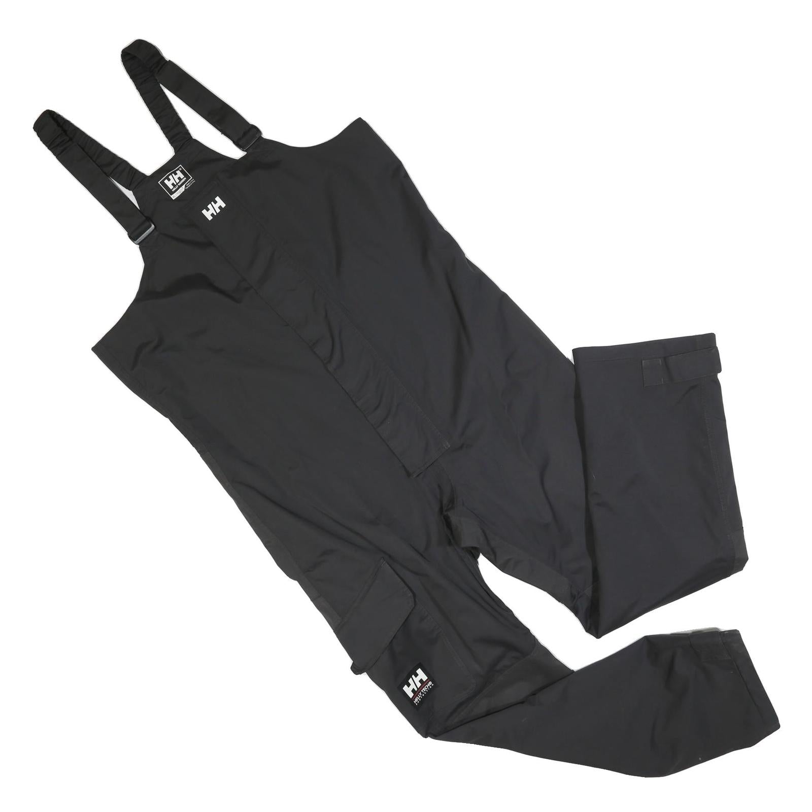 HELLY HANSEN Mens Black Dungarees Regular Polyester Blend XL W44 L32 Outdoor Refurbished - N/A refurbished available on Cerqular