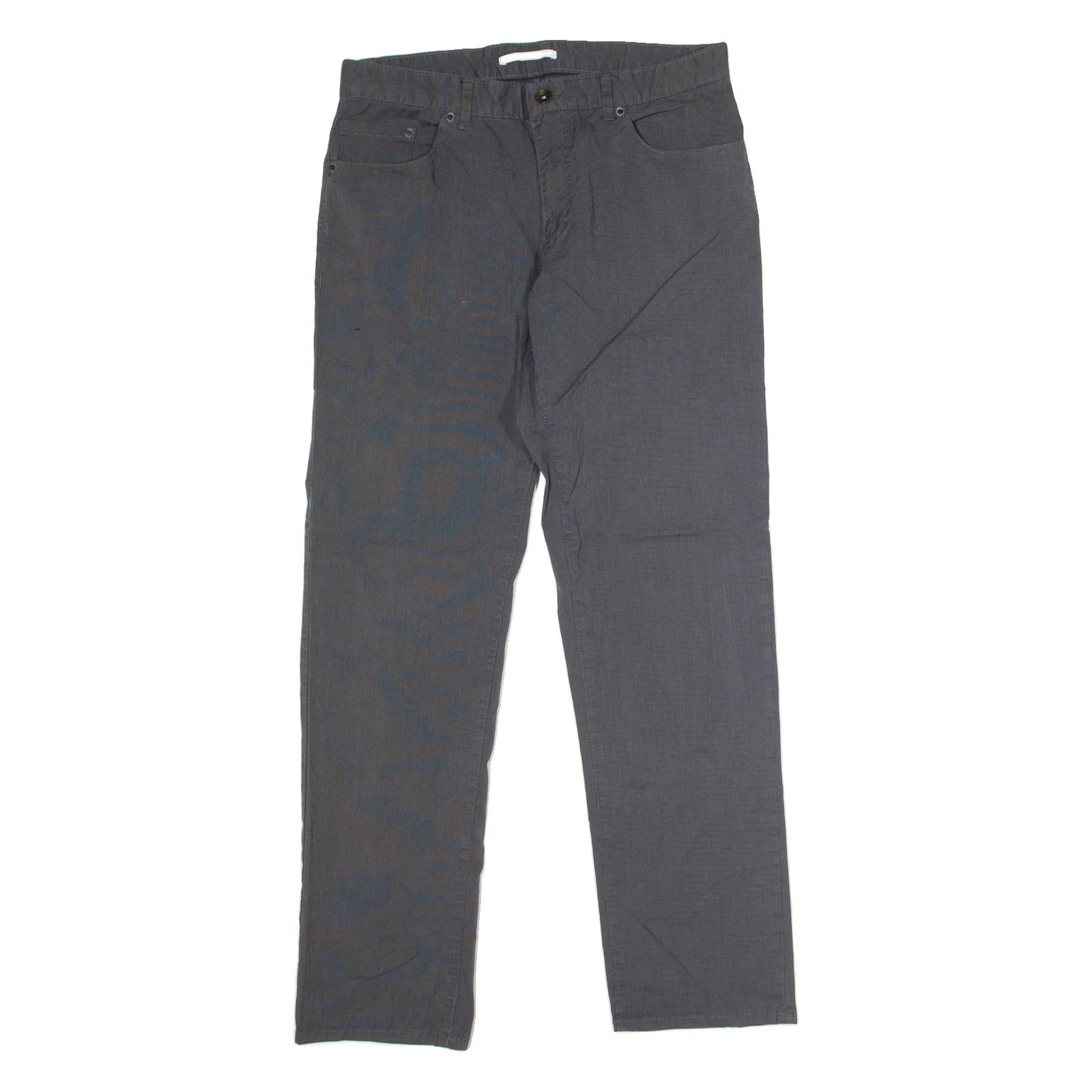 CALVIN KLEIN Mens Trousers Grey Slim Straight W32 L32 Refurbished - N/A refurbished available on Cerqular
