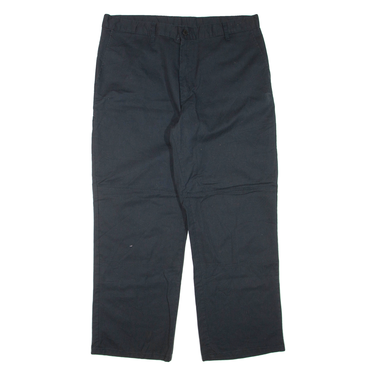 DICKIES Mens Trousers Black Regular Straight W38 L30 Refurbished - N/A refurbished available on Cerqular