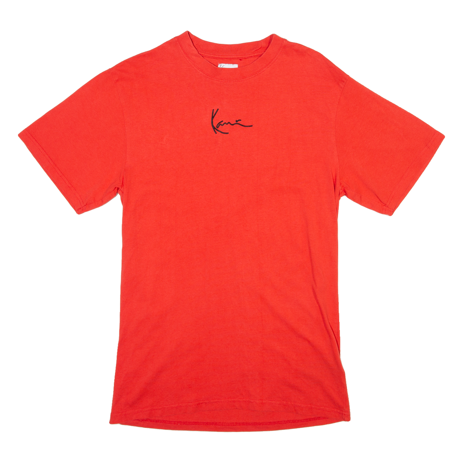 KARL KANI Mens T-Shirt Orange S Refurbished - N/A refurbished available on Cerqular