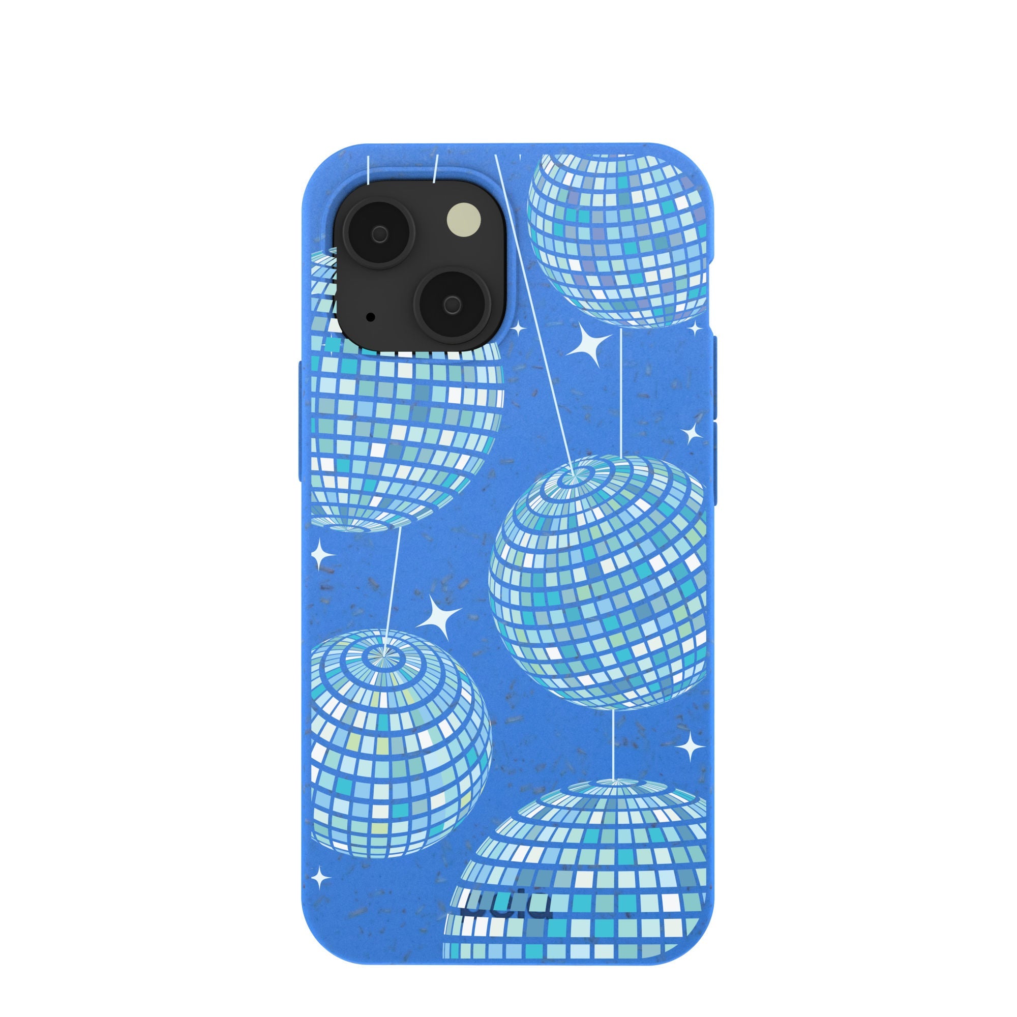 Electric Blue Blue Groove iPhone 13 Mini Case Refurbished - Pela Case refurbished available on Cerqular