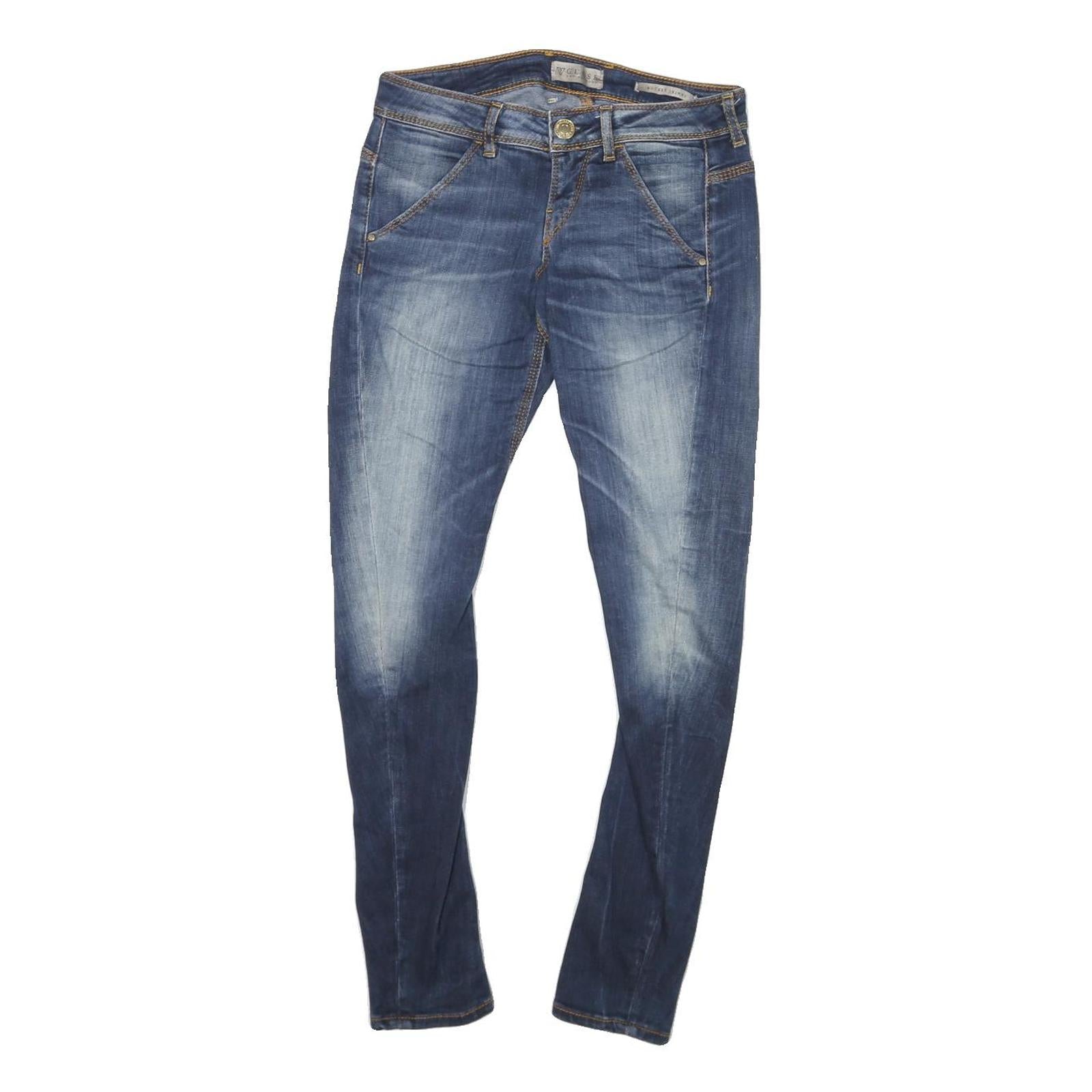 Buy GUESS Womens Blue Slim Skinny Denim Medium W27 L27 Cotton Blend Zip Jeans Refurbished - $41.59 GUESS Womens Blue Slim Skinny Denim Medium W27 L27 Cotton Blend Zip Jeans Refurbished - N/A refurbished available on Cerqular