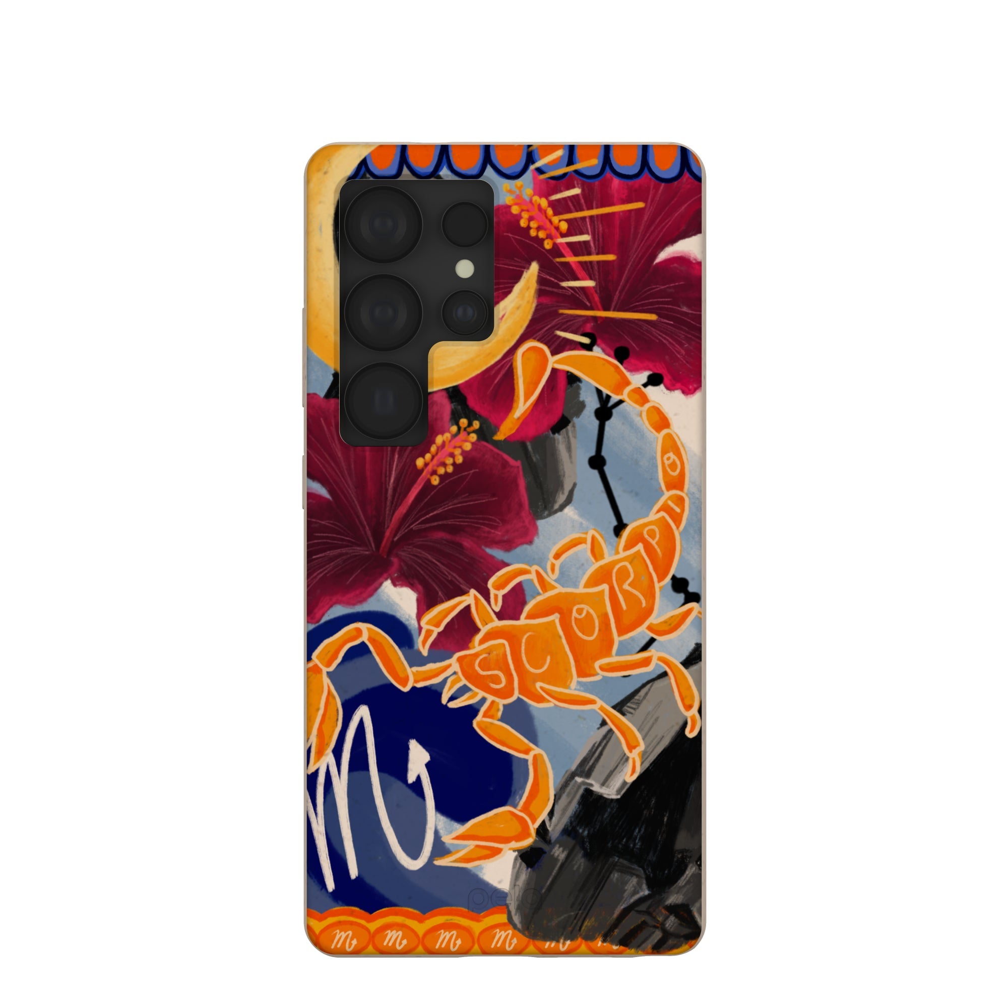 Seashell Scorpio Scorpion Samsung Galaxy S25 Ultra Case Refurbished - Pela Case refurbished available on Cerqular