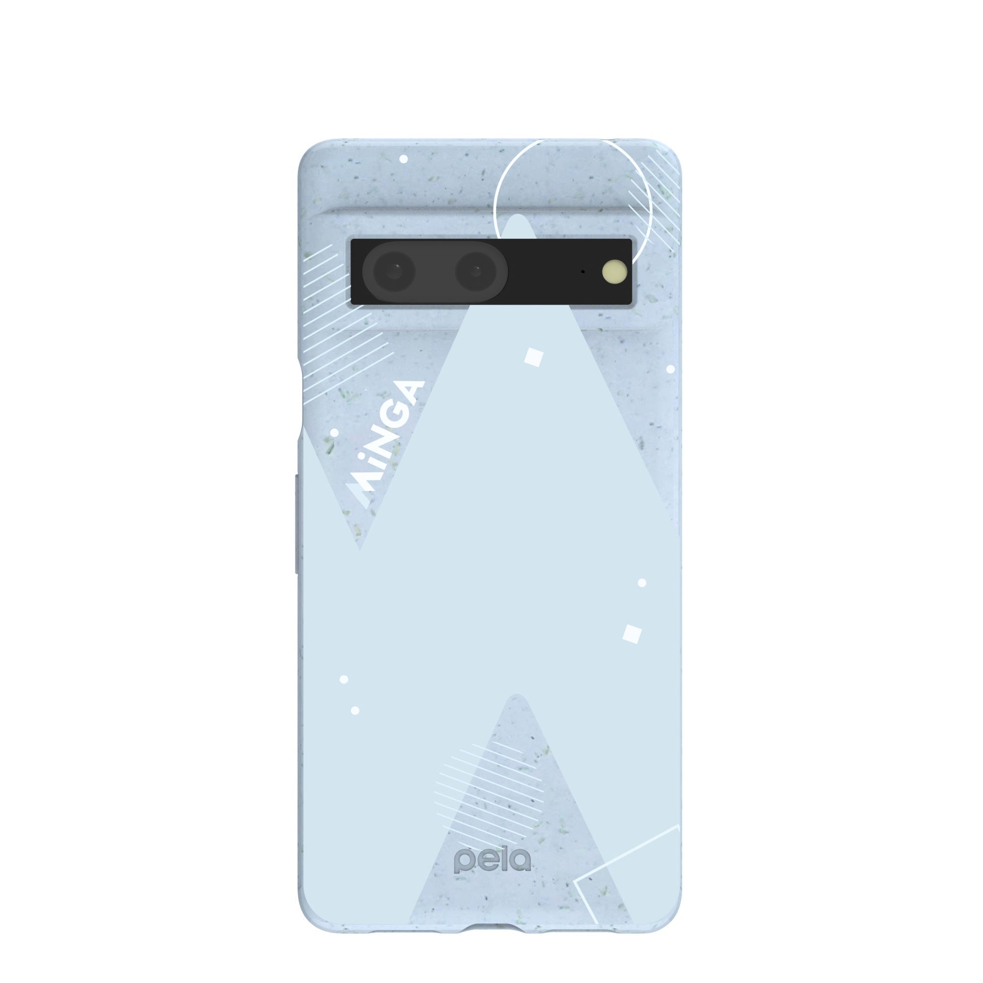 Powder Blue Minga Classic Google Pixel 7 Case Refurbished - Pela Case refurbished available on Cerqular