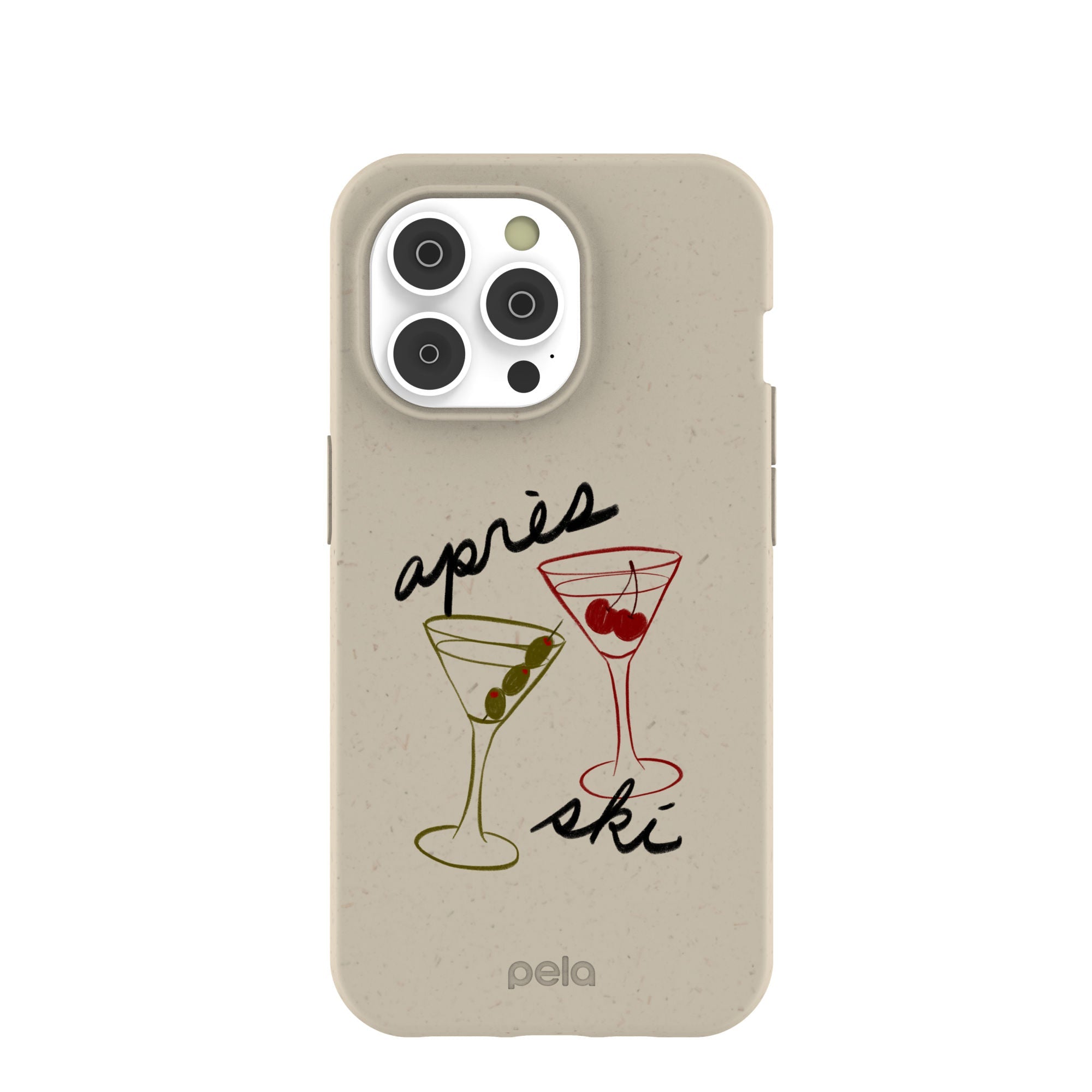 London Fog Apres Ski iPhone 14 Pro Case Refurbished - Pela Case refurbished available on Cerqular