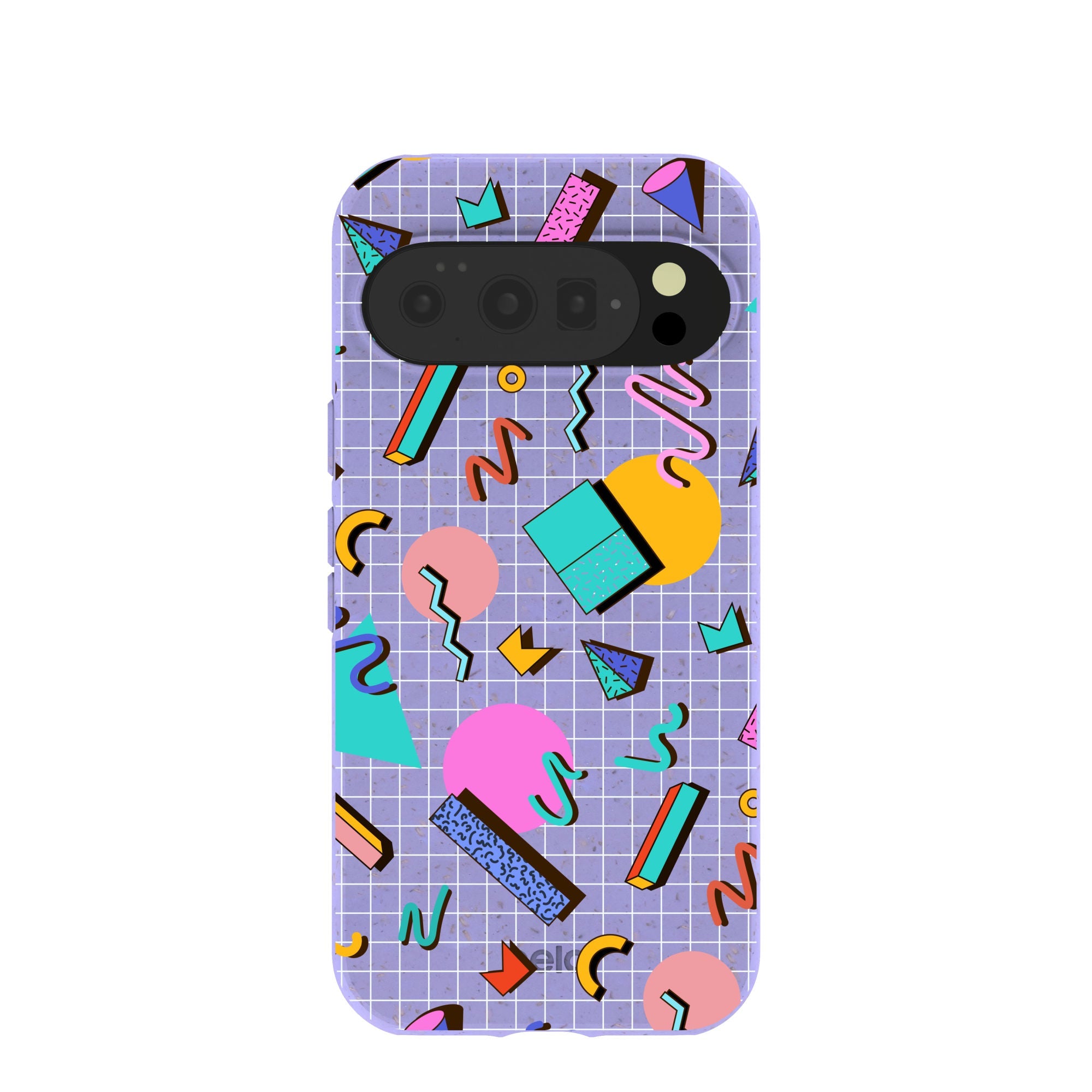 Lavender Retro Grid Google Pixel 10/10 Pro Case Refurbished - Pela Case refurbished available on Cerqular