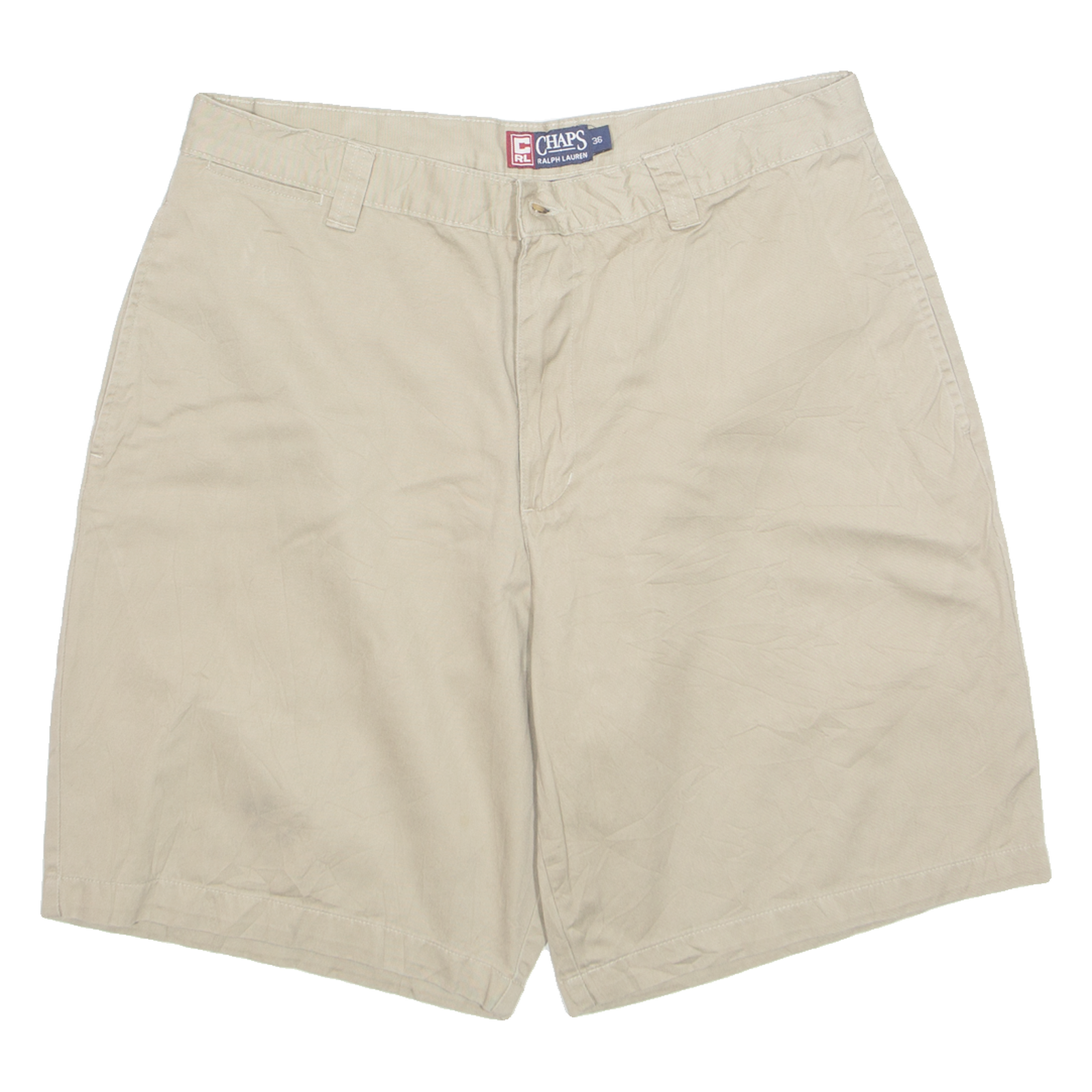 CHAPS Mens Chino Shorts Beige L W34 Refurbished - N/A refurbished available on Cerqular